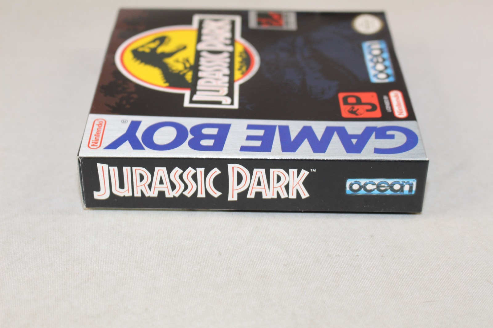 Jurassic Park Nintendo Game Boy Complete CIB NEAR MINT Condition w/ RARE POSTER!