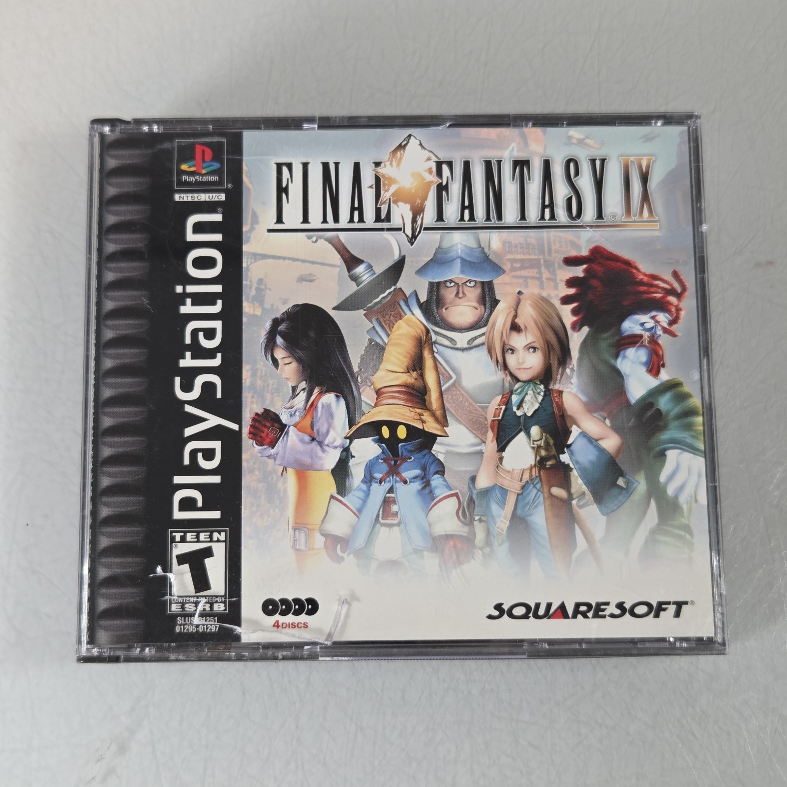 Playstation 1 Final Fantasy 9 IX Black Label CIB Complete – BROKEN CASE