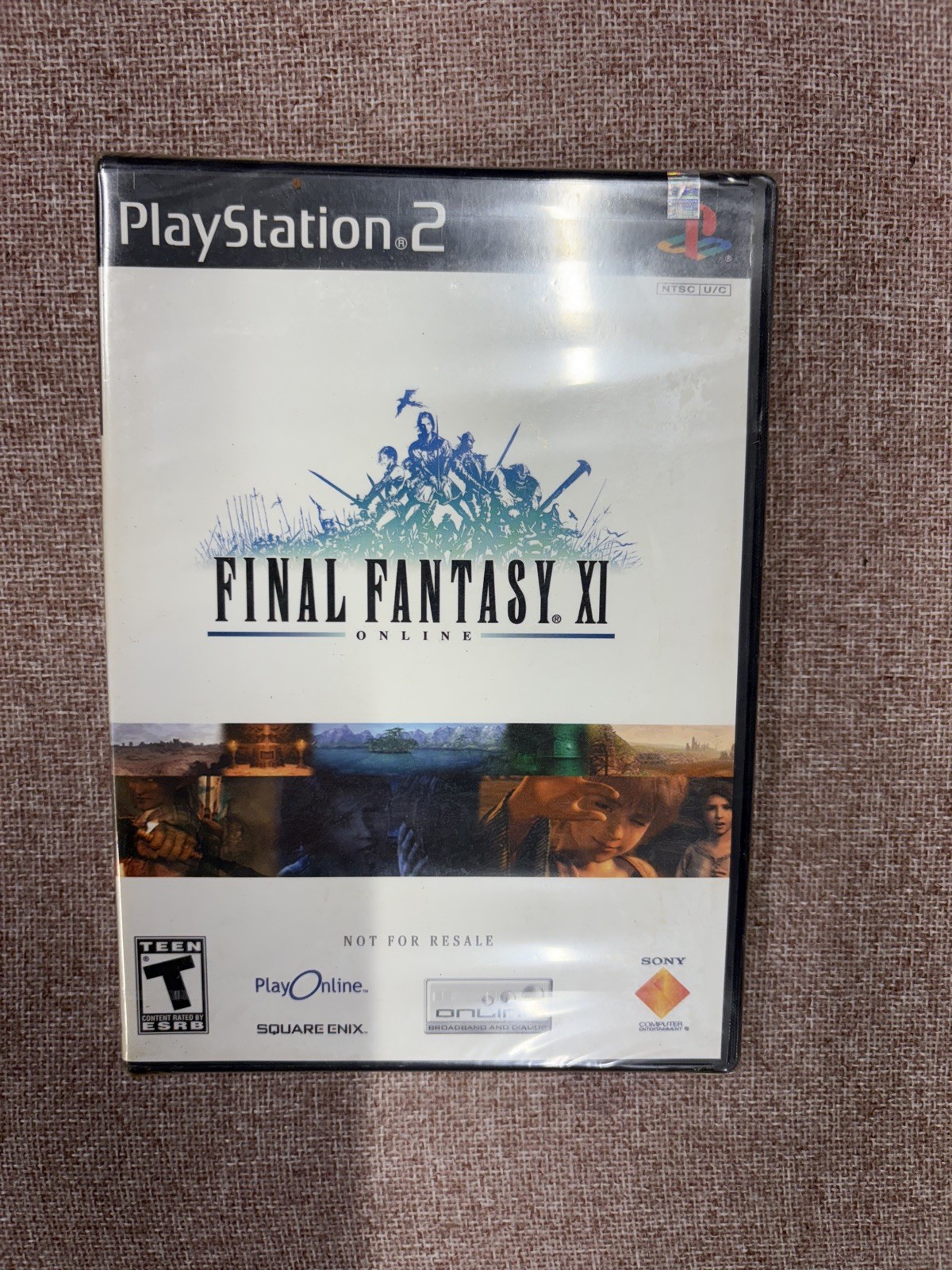 Final Fantasy XI Online PS2 (small damage on case) Black Label – NEW SEALED!