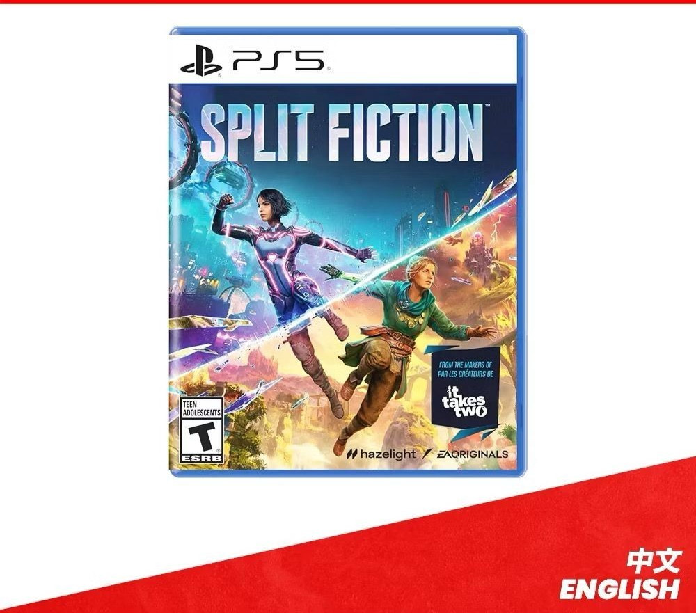 PS5 Split Fiction Chi/Eng Version Co-op Cooperative Game FREE SHIPPING
