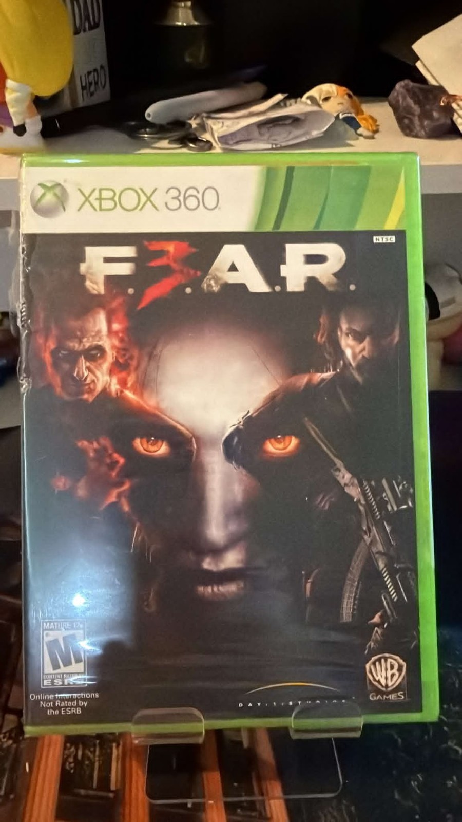 F.E.A.R. 3 Fear 3 for Microsoft Xbox 360 Factory Sealed New NIB Tear In Package