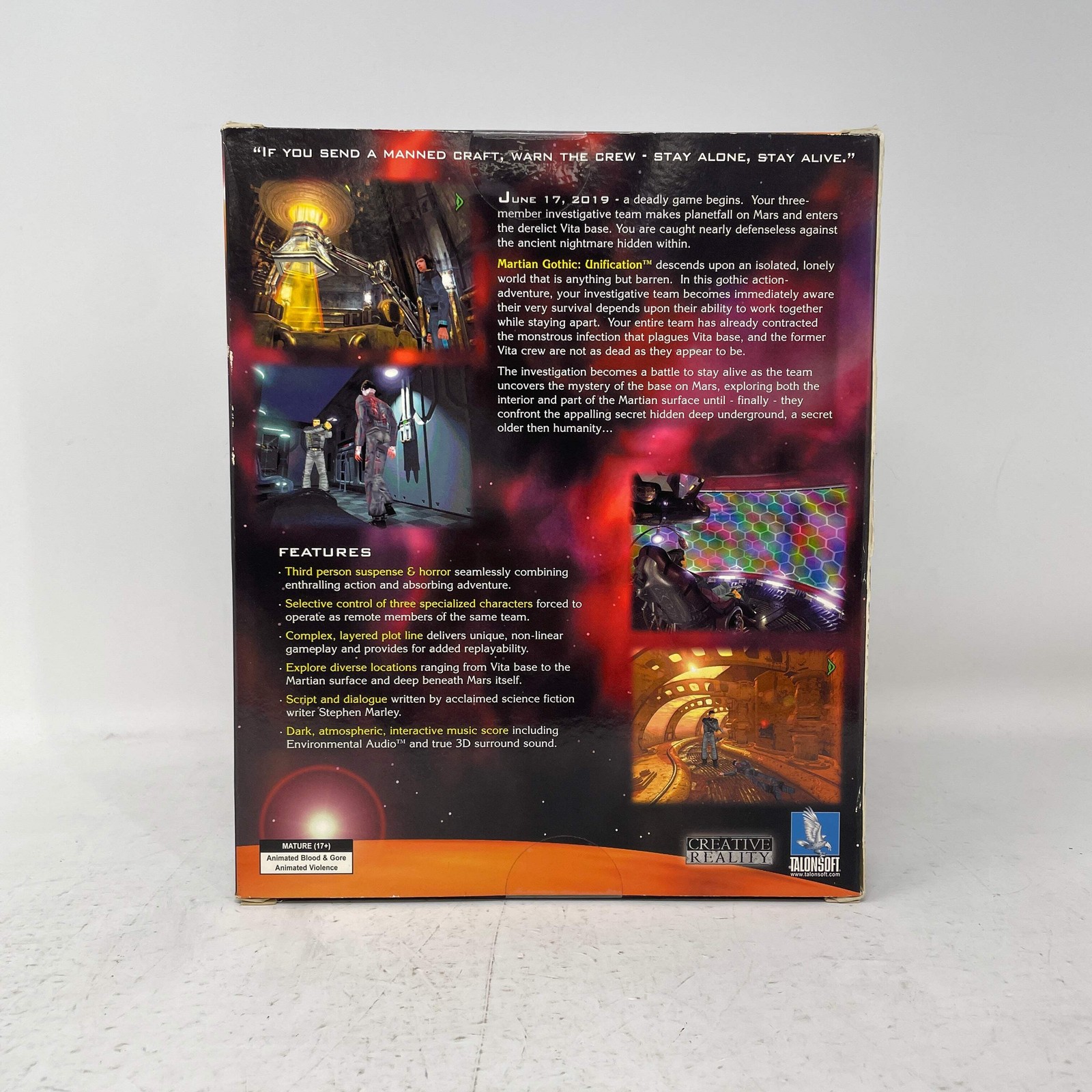 New Martian Gothic Unification (PC, 2000)