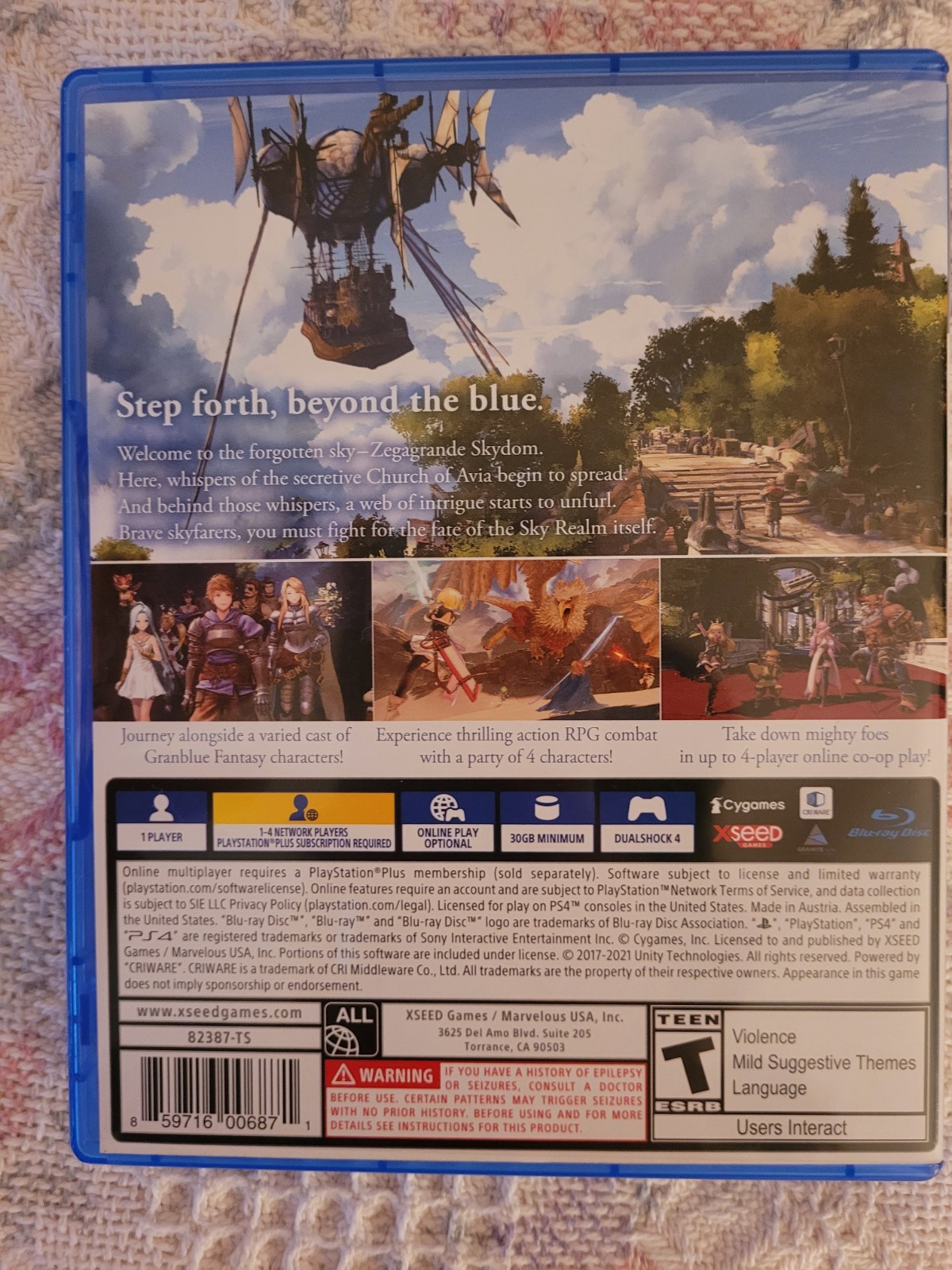 Granblue Fantasy: Relink – Sony PlayStation 4 – PS4 Standard XSEED RPG