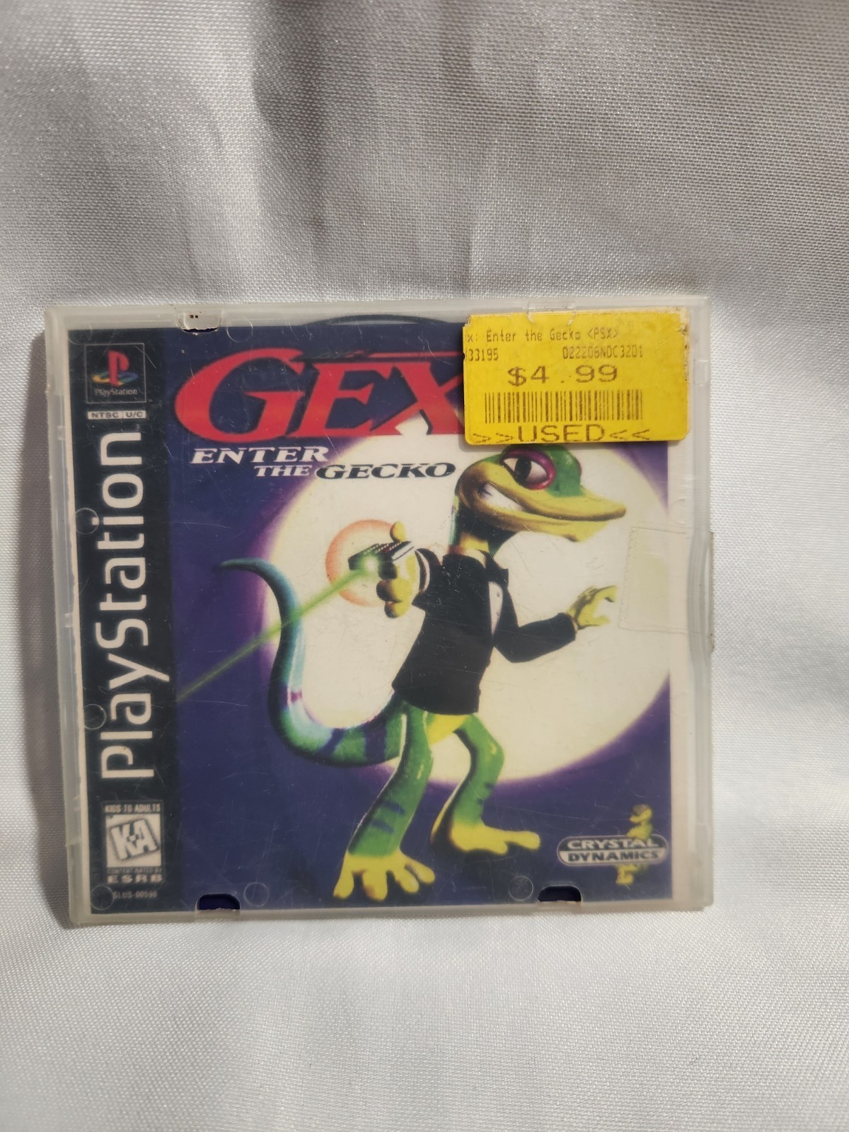 Gex Enter The Gecko Sony PlayStation 1 PS1 Game | Disc Only Non Working