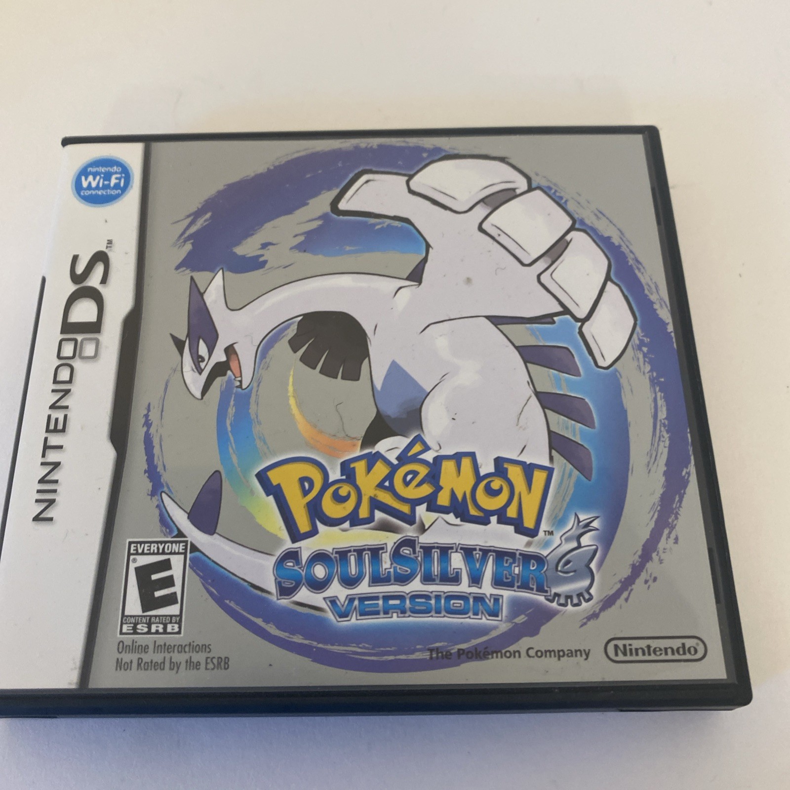 Pokemon SoulSilver Version DS 2010Authentic Game Case Instructions Tested Works