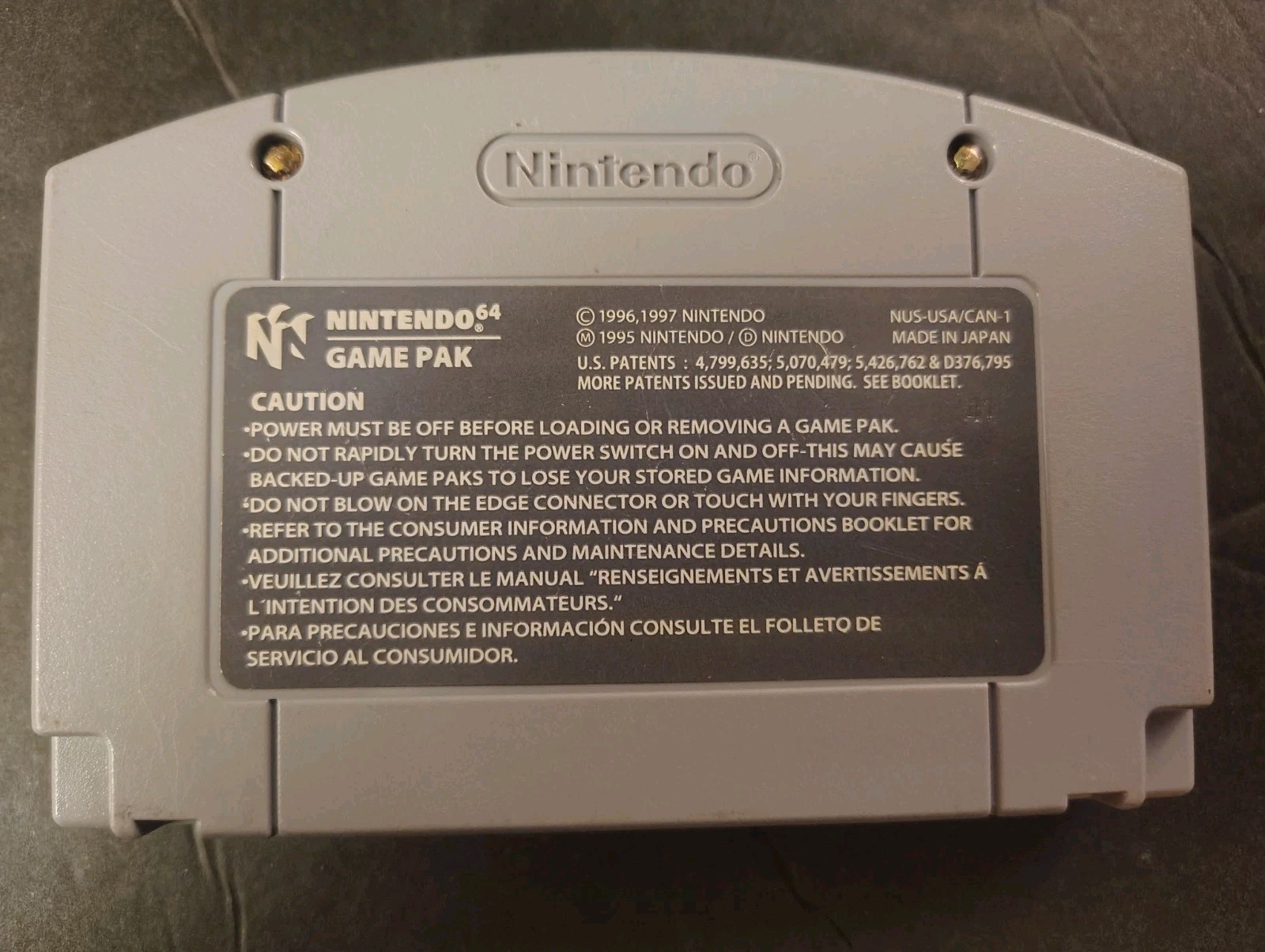 NHL 99 (Nintendo 64, 1998)