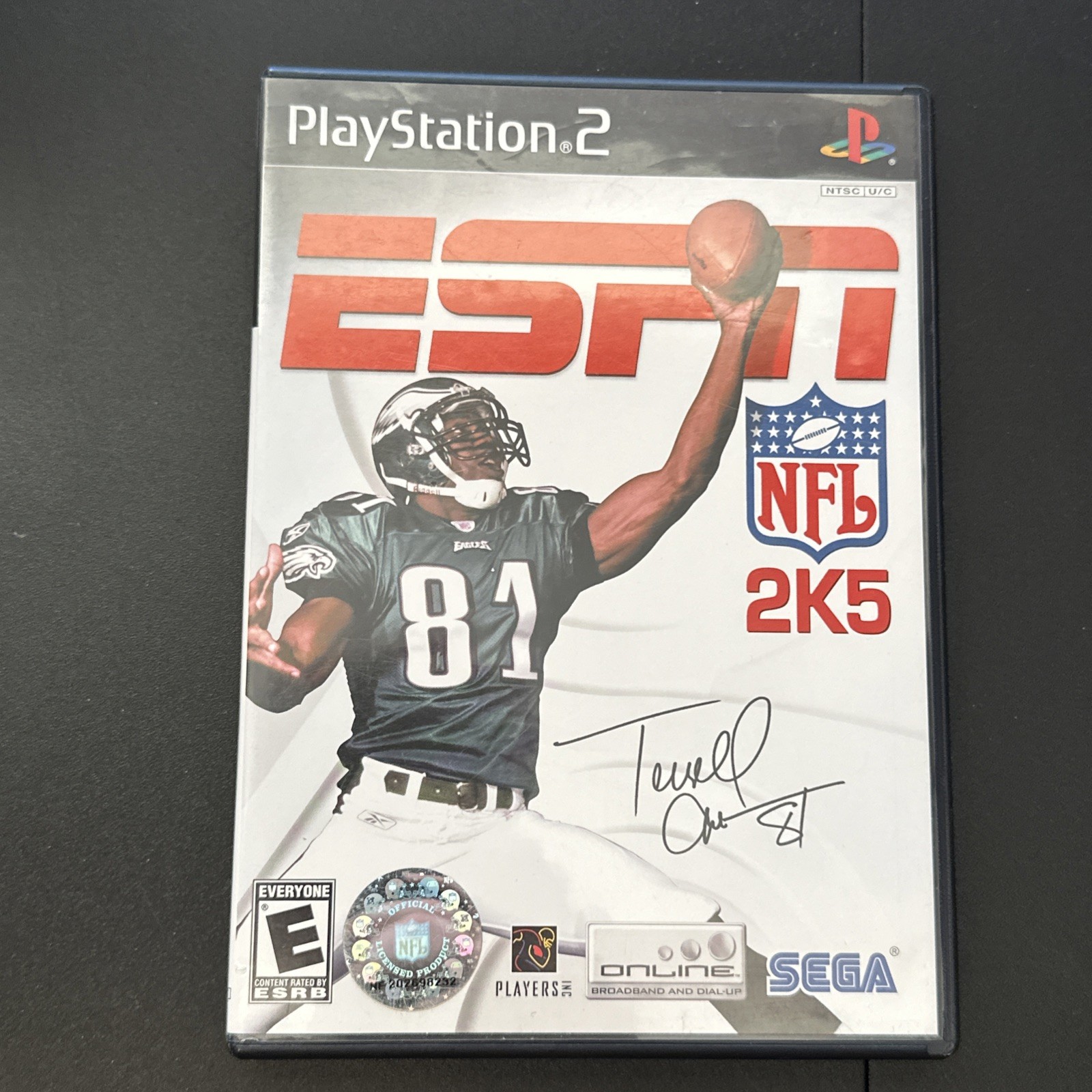 ESPN NFL 2K5 Football PlayStation 2 2004 CIB Complete Game Tested Working