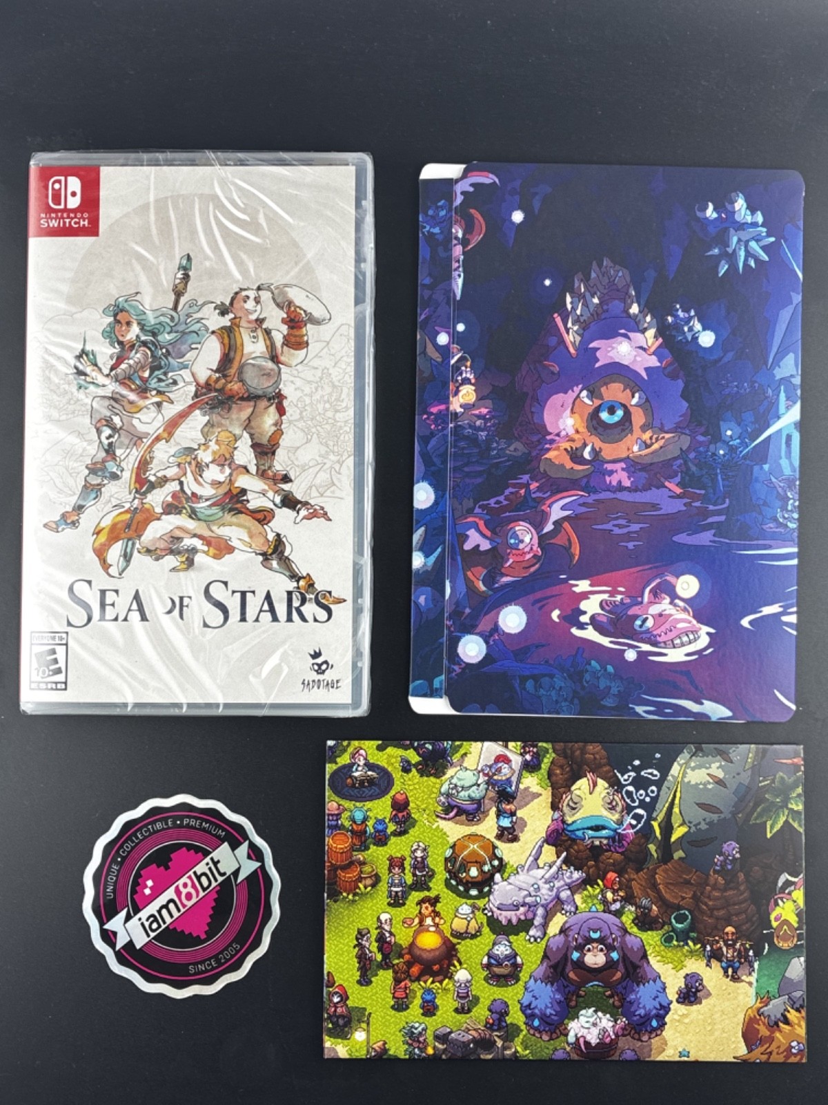 SEA OF STARS Nintendo Switch iam8bit Exclusive Edition BRAND NEW SEALED