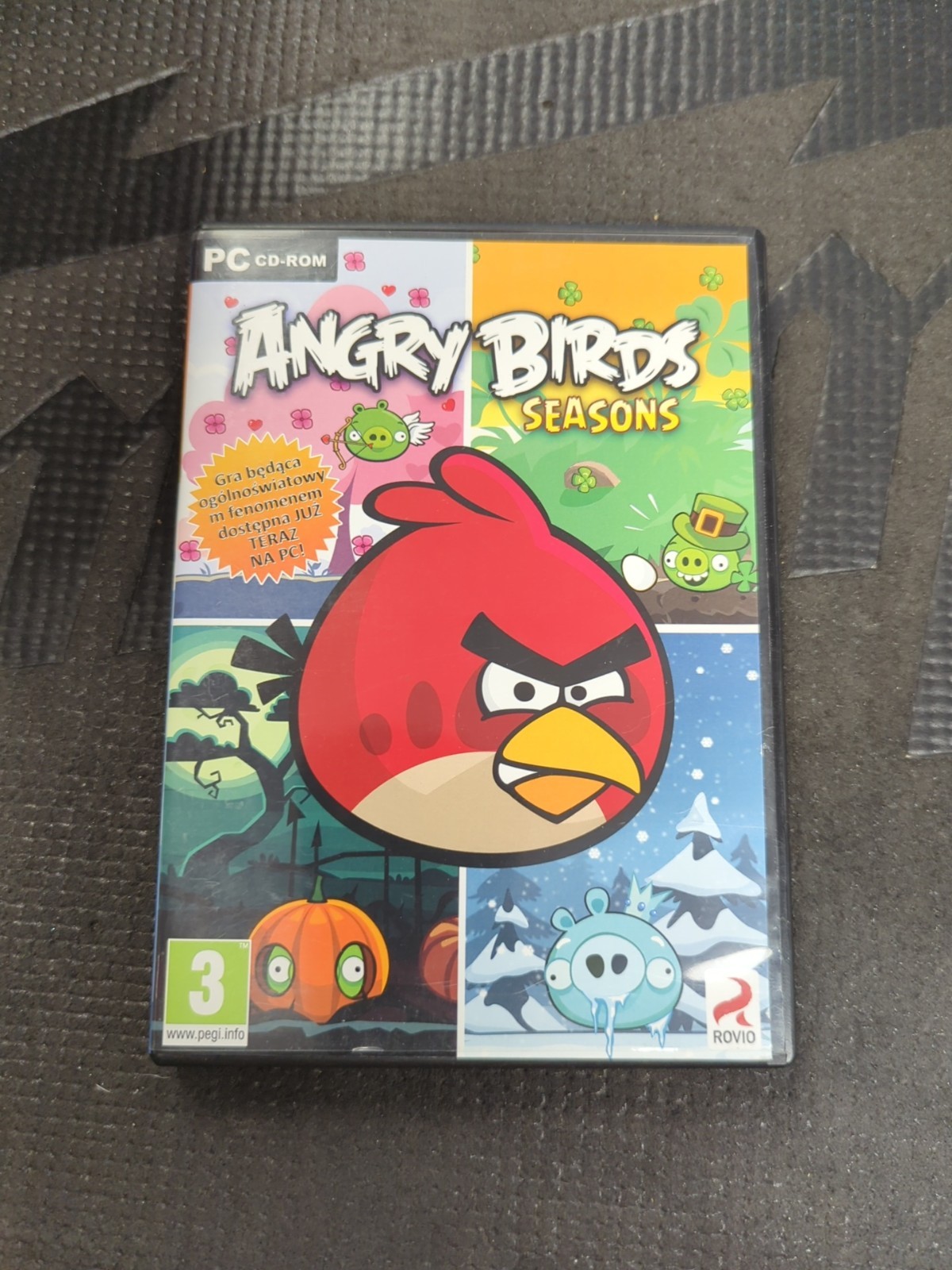 PC CD-Rom – Angry Birds Seasons Windows XP/Vista/7 Internet Connection Required