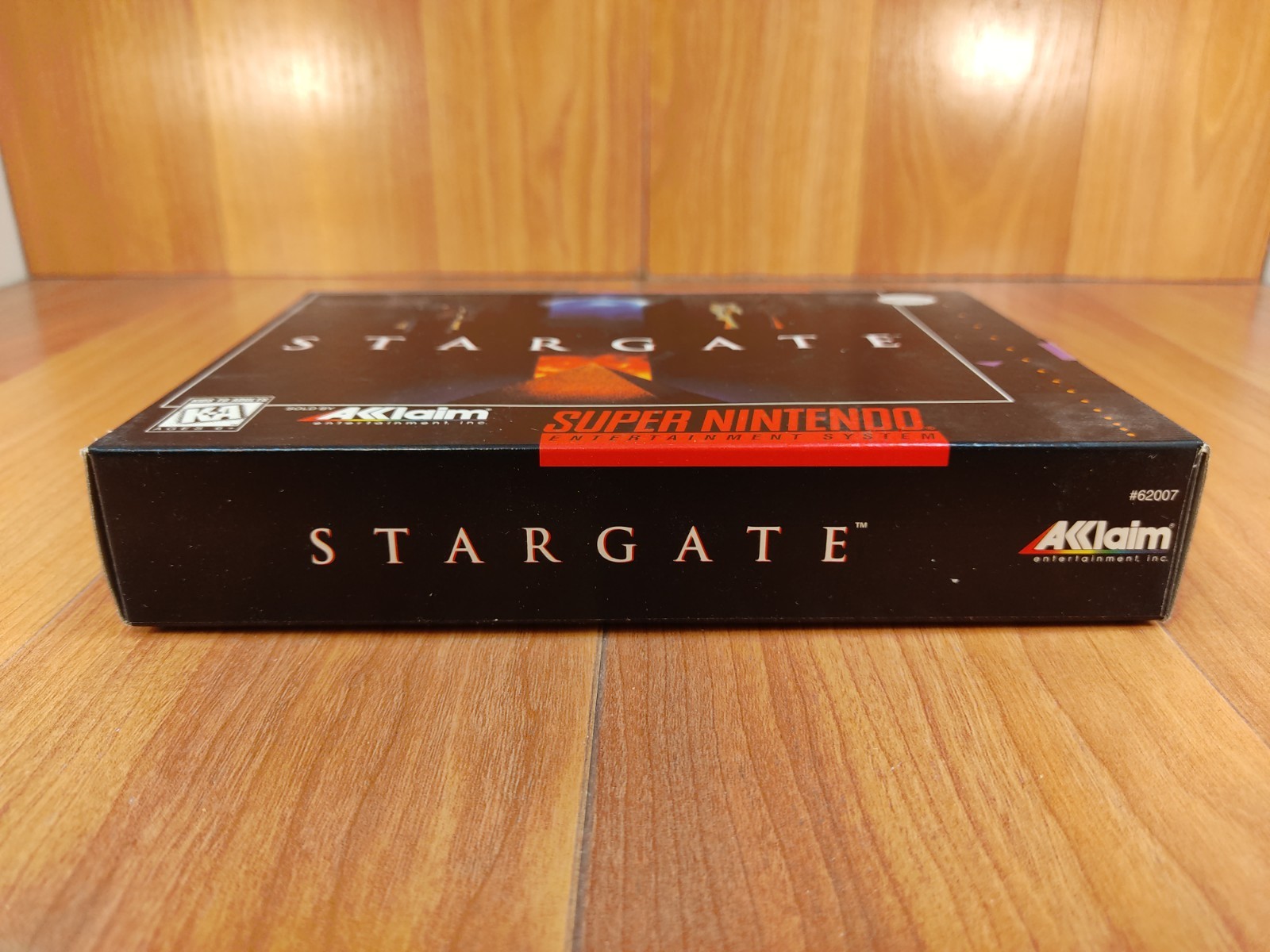 MINTY BOX CIB Stargate 100% complete in snes lot Registratn Poster VERY CLEAN A+