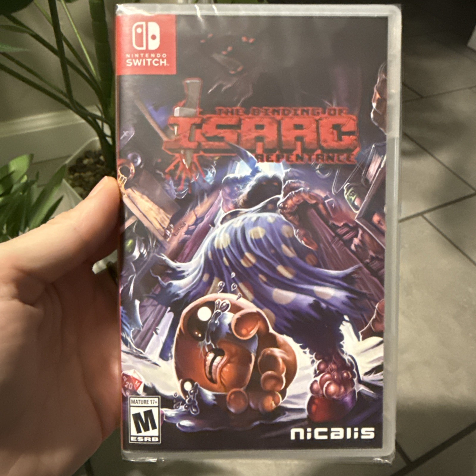 Binding of Isaac Repentance -Rare Nintendo Switch Game-Brand New Sealed! NICALIS