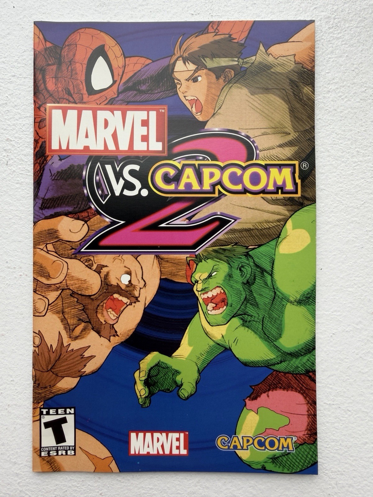 Marvel vs Capcom 2 (Sony PlayStation 2 PS2, 2002)