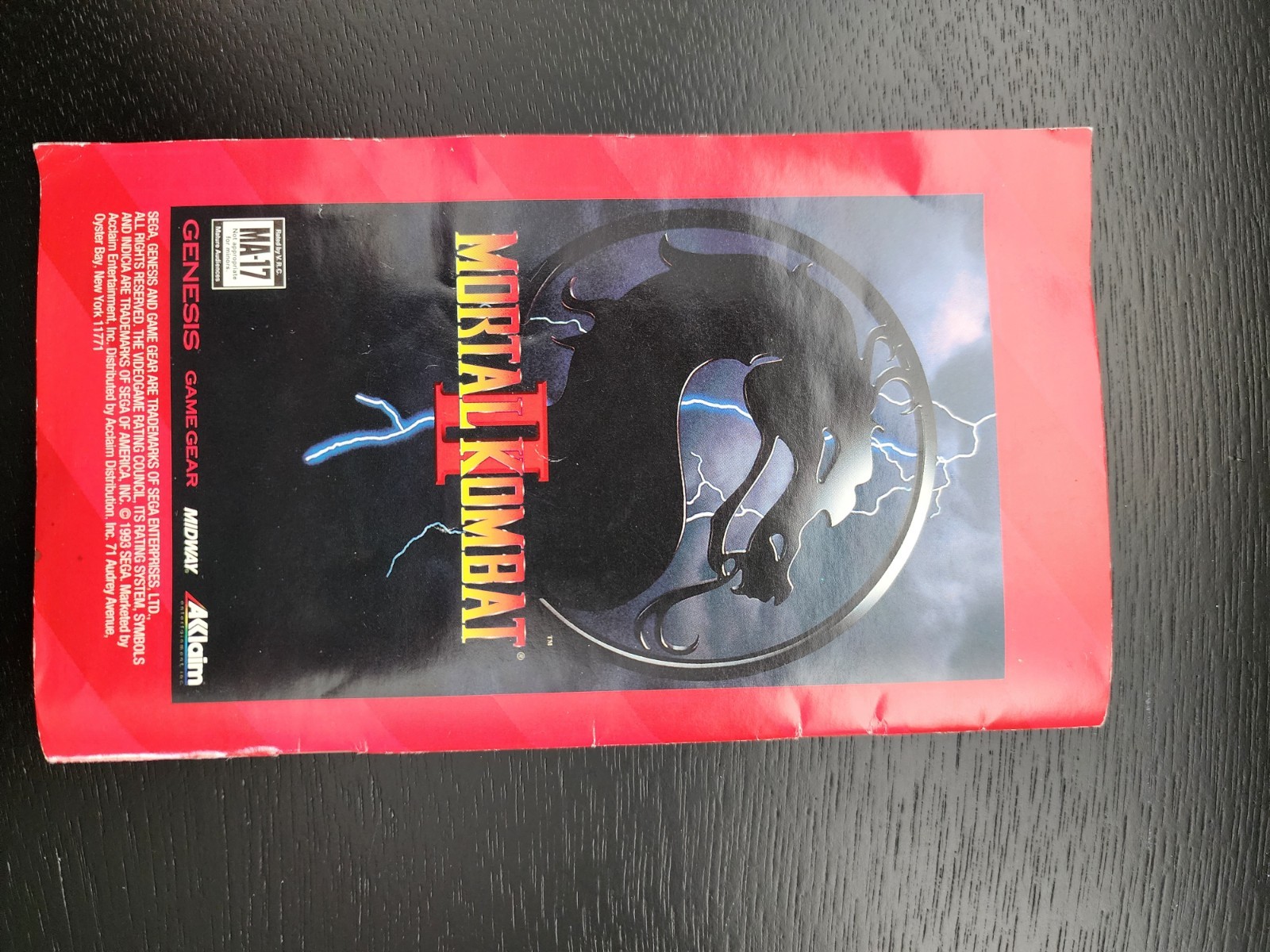 Spider-Man & Venom: Maximum Carnage Sega Genesis CIB Tested RARE Red Cartridge