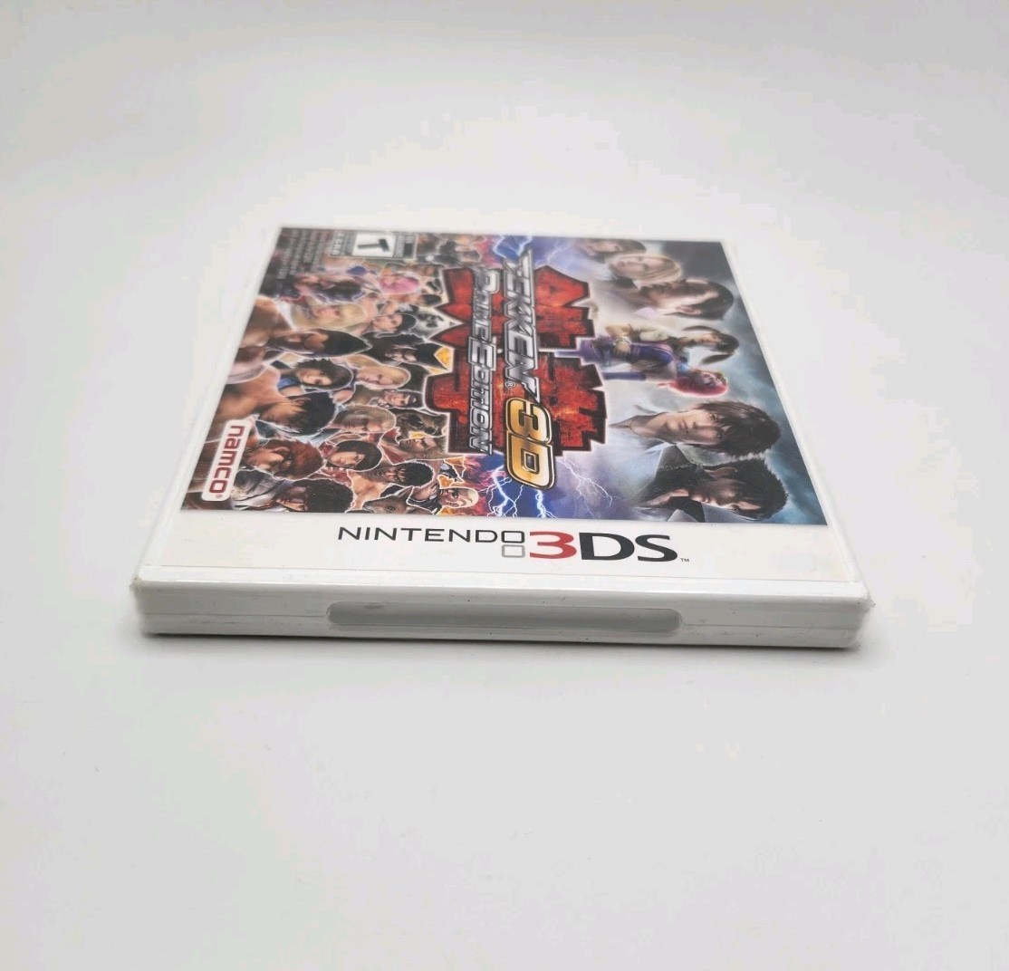 Tekken 3D — Prime Edition (Nintendo 3DS, 2012) Brand New Factory Sealed !