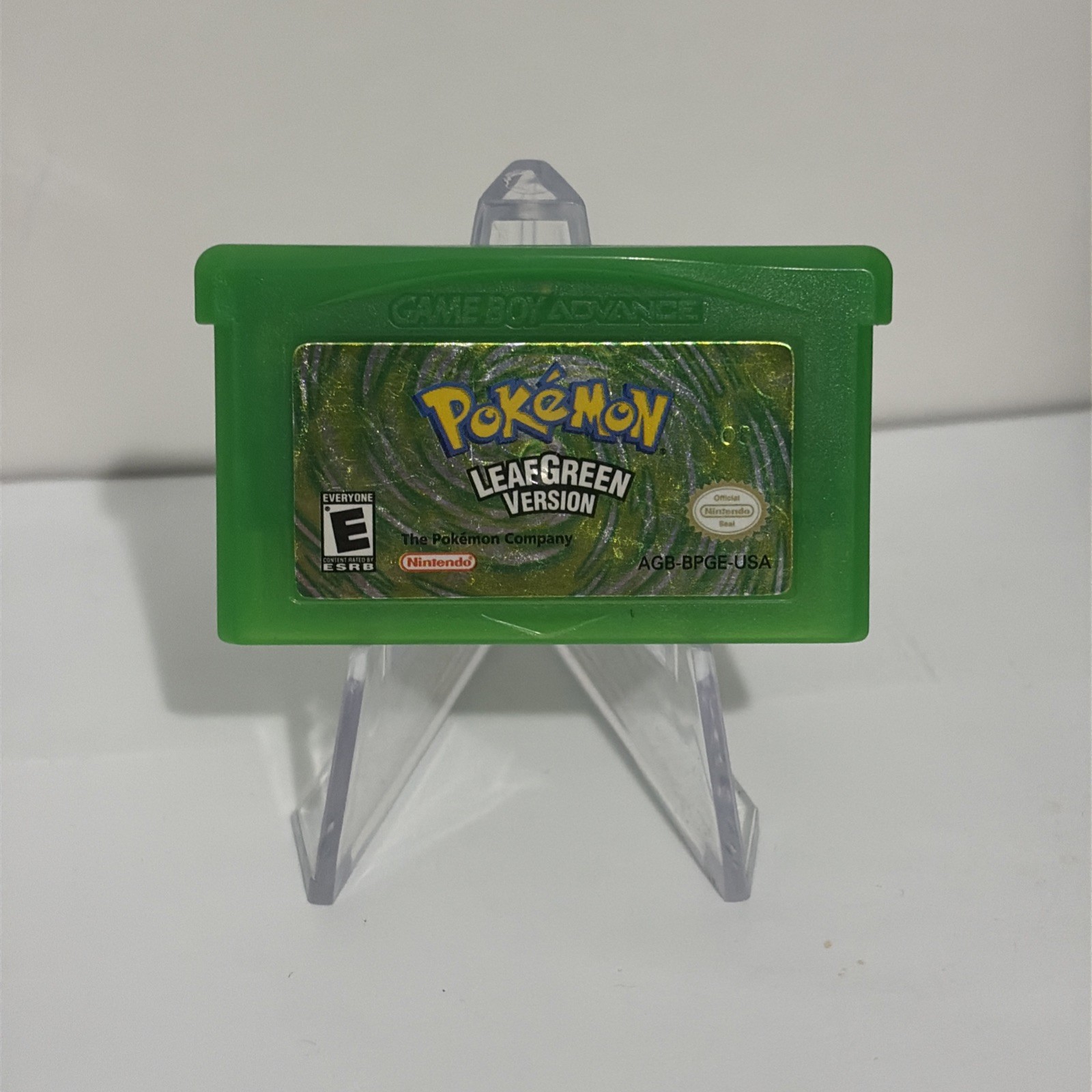 GBA Pokémon LeafGreen Version – AUTHENTIC & Saves – Gameboy Advance – Tested