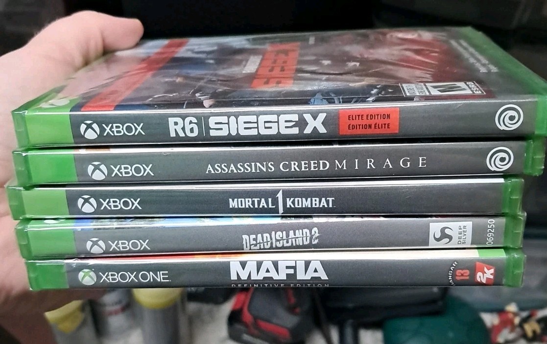 Lot Of 5 Xbox One/Series X Games. mafia Definitive Edition, Dead Island 2, Etc
