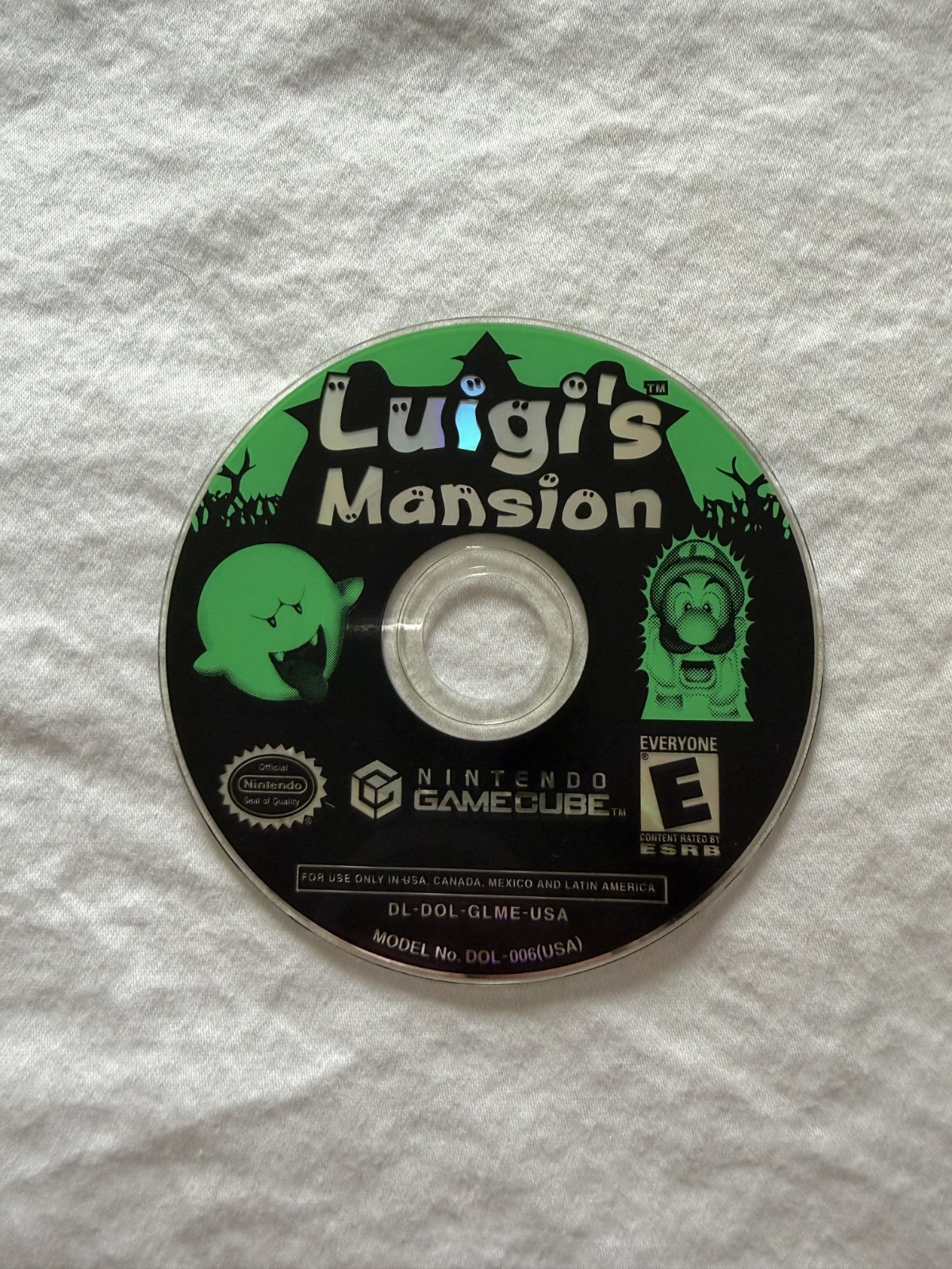 Luigi’s Mansion – Nintendo GameCube – Tested – No Manual
