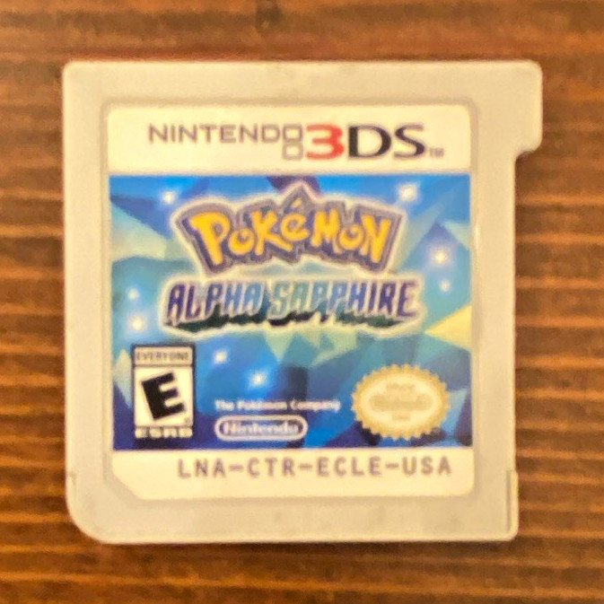 Nintendo Pokémon Alpha Sapphire (Nintendo 3DS) Cartridge Only, E, NTSC-U/C