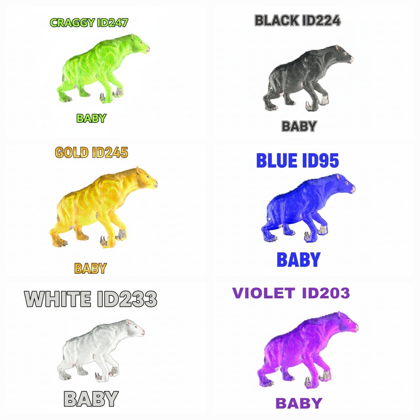 Ark Ascended Breeding: Chalicotherium Baby [Top Status] Pve Oficial Crossplay