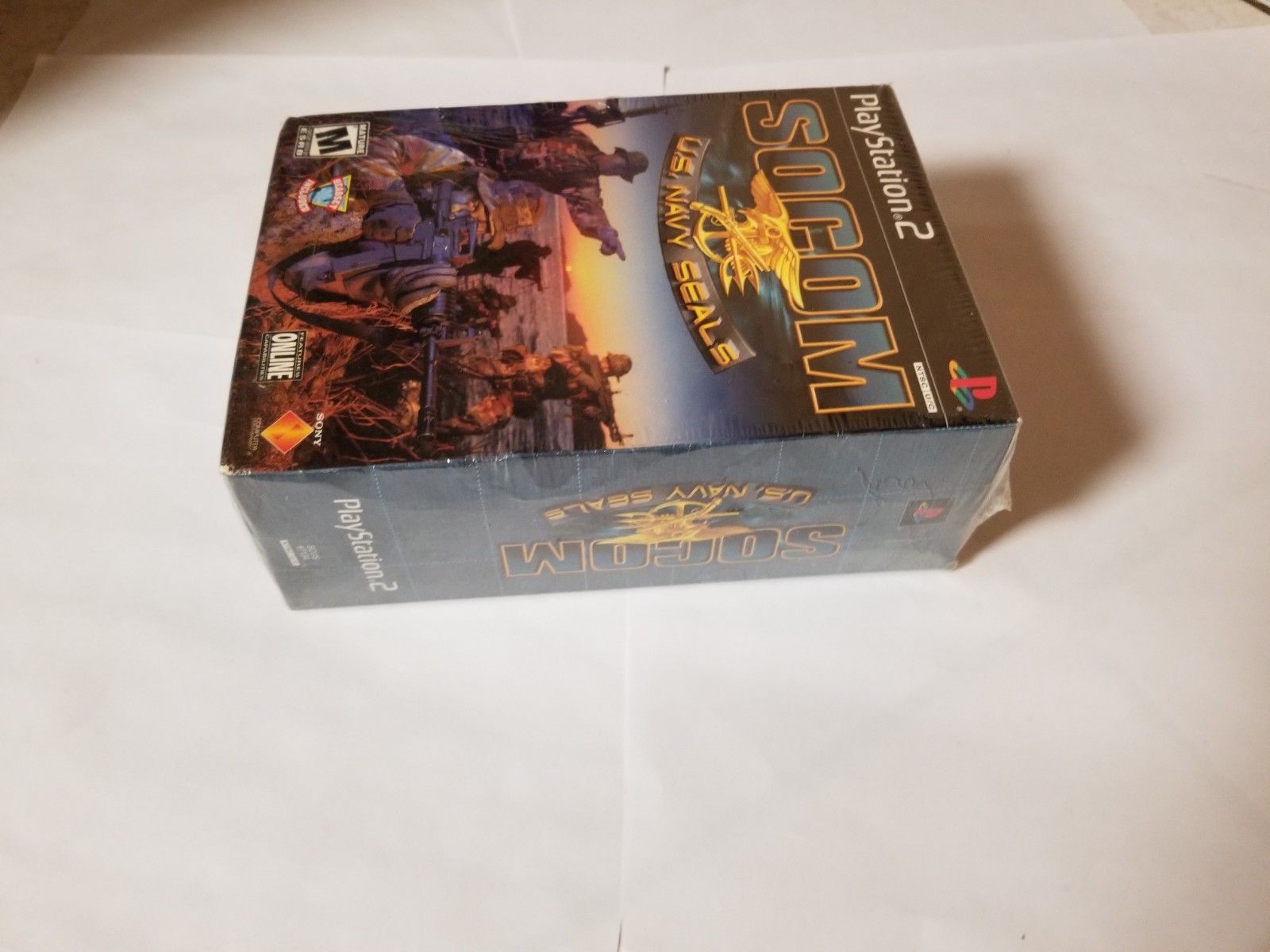 Socom US Navy Seals Big Box With Headset Sony PlayStation 2 Factory Sealed ps2