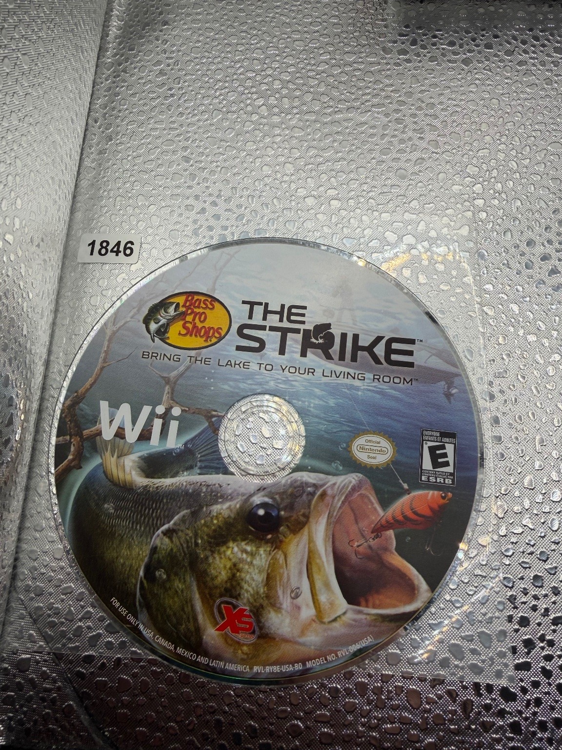 Bass Pro Shops The Strike Wii Video Game Fishing Simulation Sports