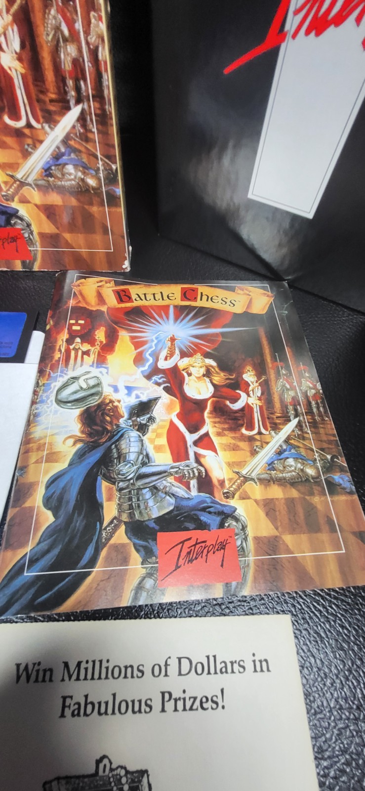 Battle Chess By Interplay Big Box PC Game 1990 IBM Tandy Windows Floppy Disk 3.0