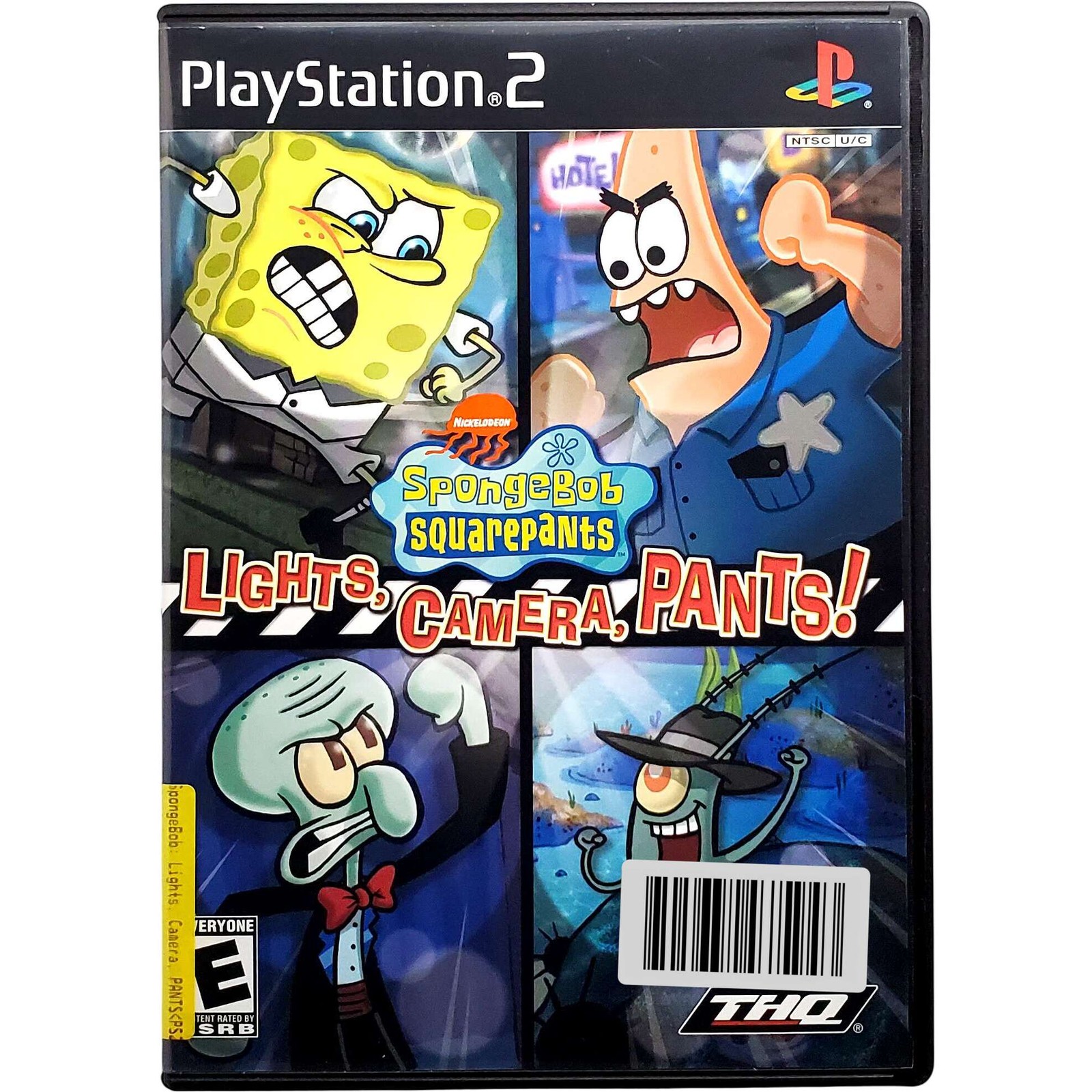 SpongeBob SquarePants Lights Camera Pants – Sony Playstation 2 PS2 1Y Guarantee