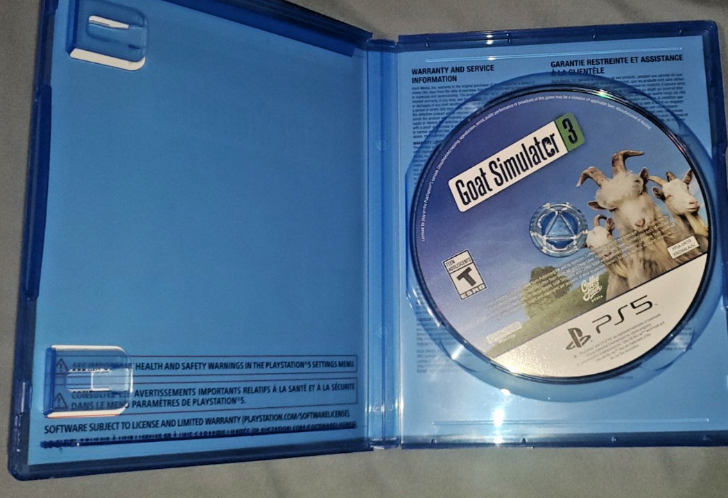 Goat Simulator 3 PS5 PlayStation 5 Tested Excellent Condition