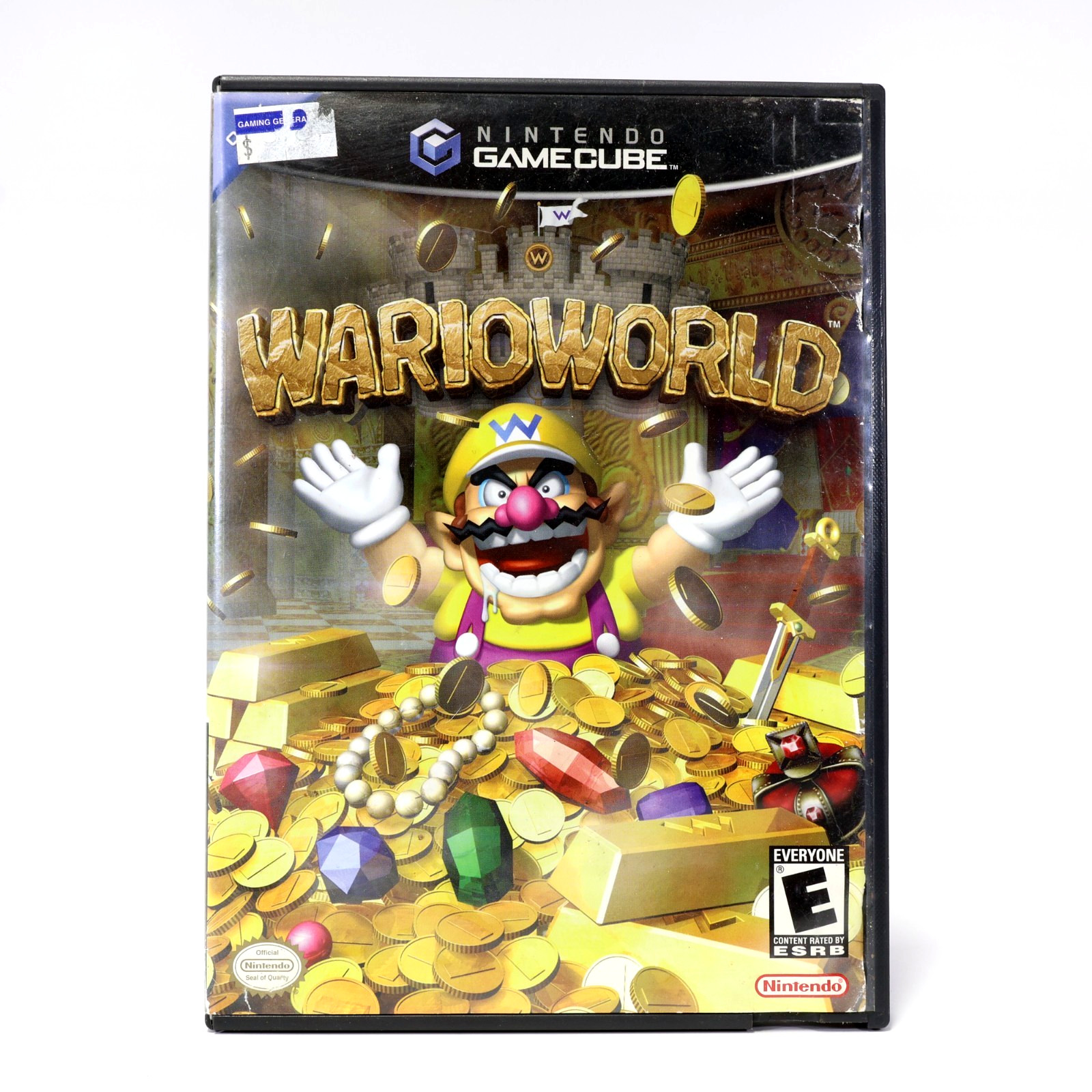 Wario World (GameCube) Case and Manual Only – Authentic Acceptable Cond
