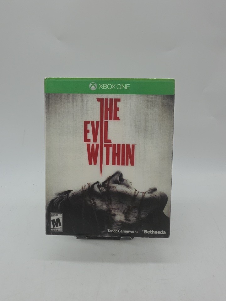The Evil Within Microsoft Xbox One, 2014 Complete With Holographic Sleeve Mint