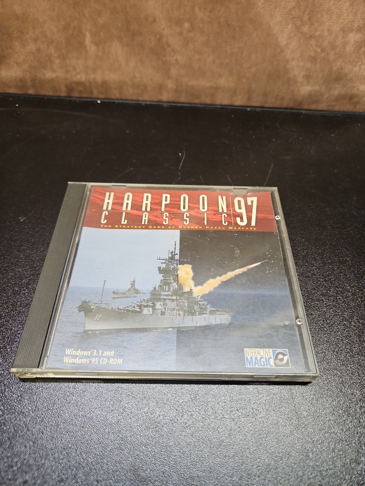 Harpoon Classic 97 Windows 3.1 Vintage Jewel Case Pc Game