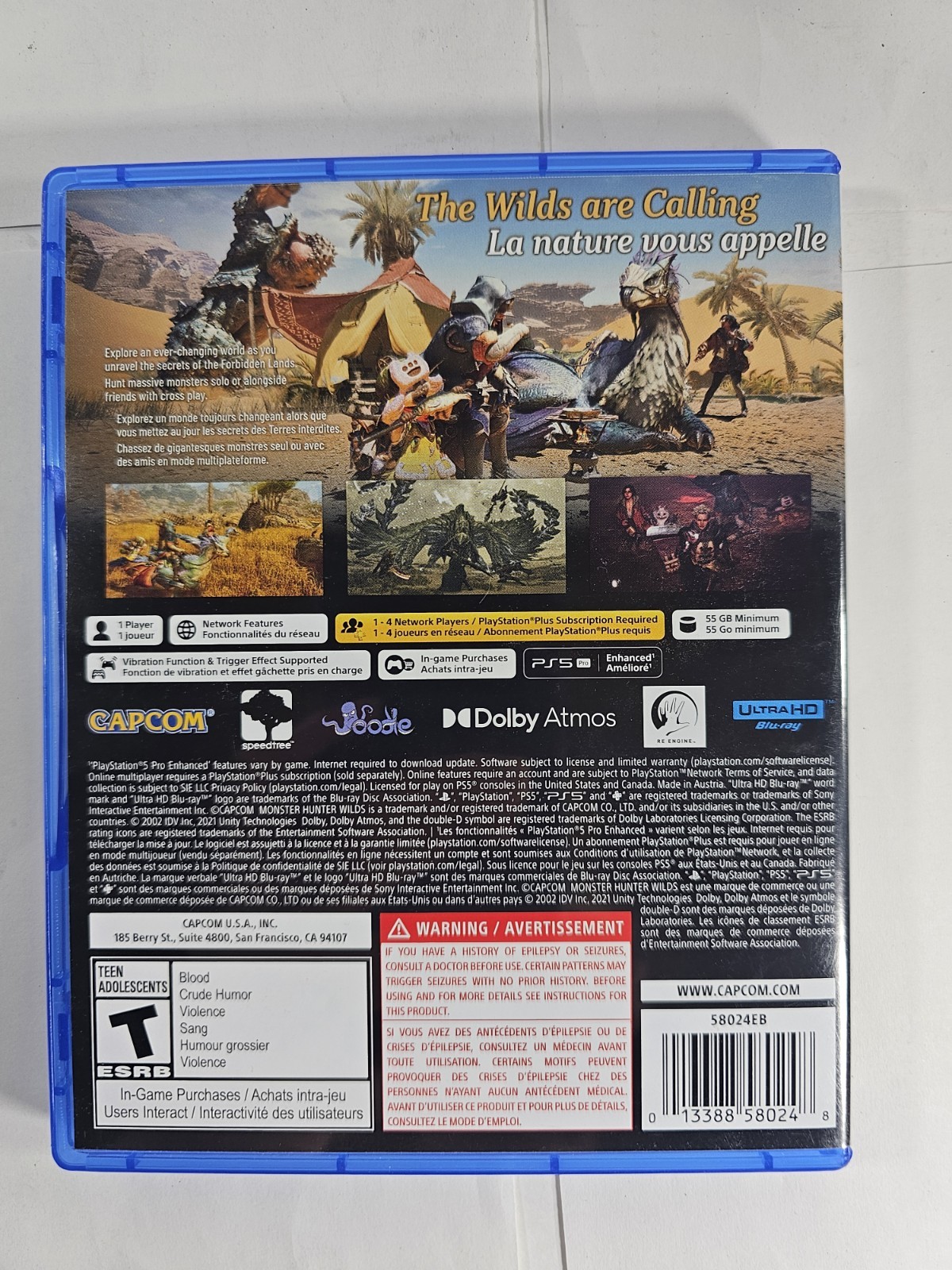 MONSTER HUNTER WILDS PS5