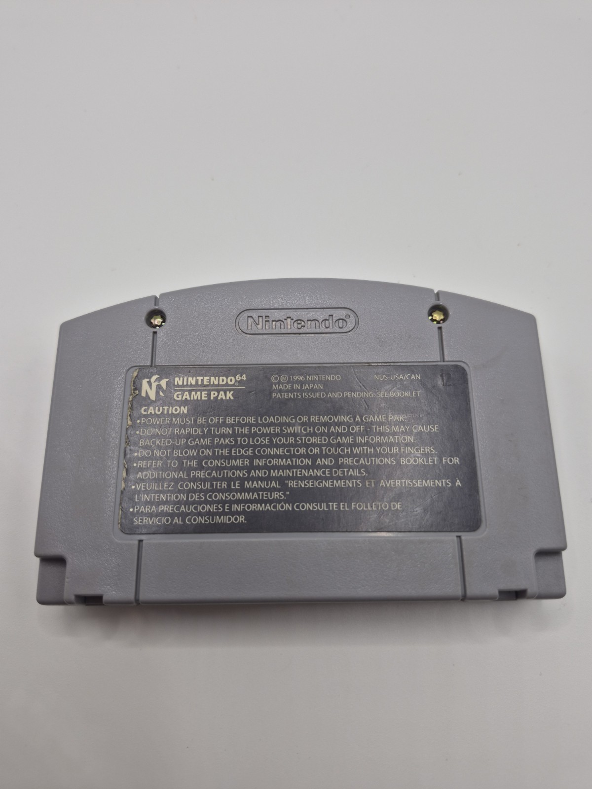 GoldenEye 007 N64 (Nintendo 64, 1997) Authentic Cartridge Only Tested Mint Rare