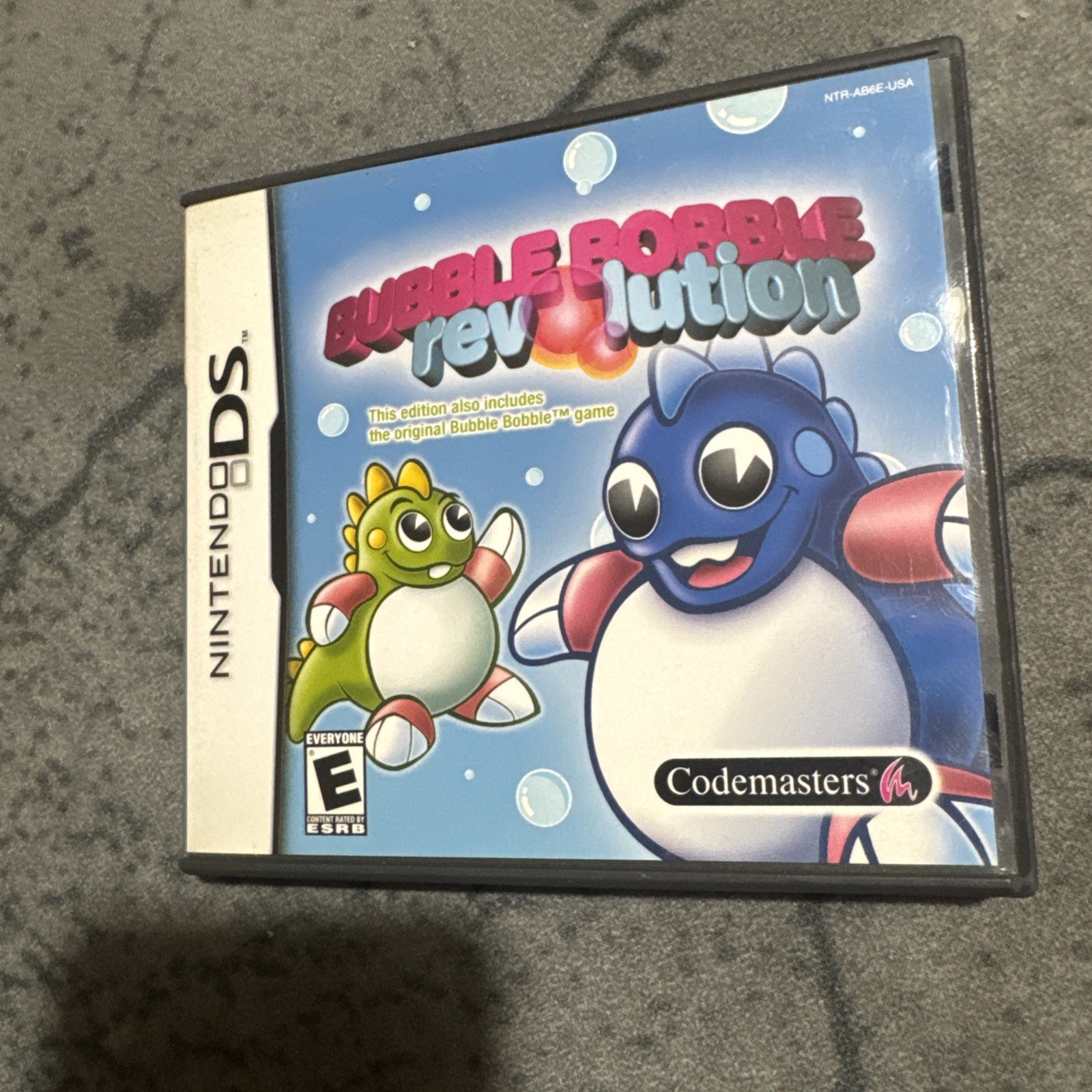 Bubble Bobble Revolution [USA-1} Rev, Nintendo DS, Complete CIB RARE