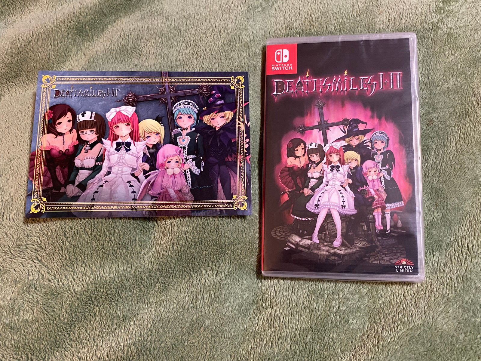 New DeathSmiles 1 & 2 Nintendo Switch Strictly Limited Games SLG 56 i ii Cute Em