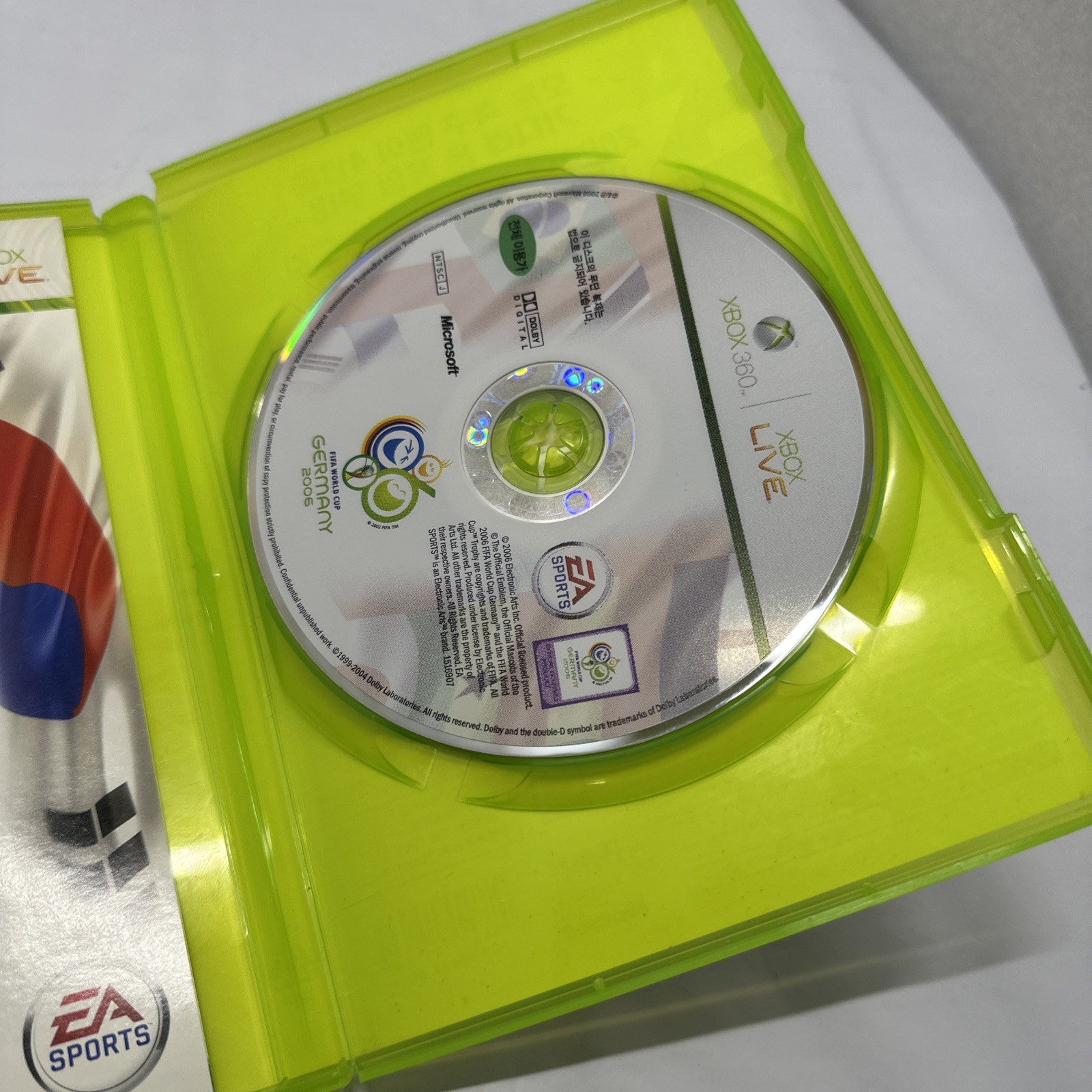 FIFA World Cup Germany 2006 Xbox Video Game Online Multiplayer KOREAN VERSION
