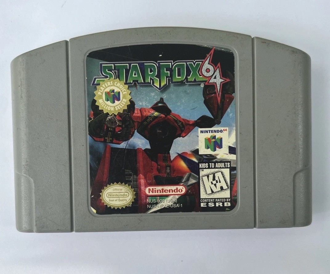 Star Fox 64 Starfox (Nintendo 64, 1997) Authentic N64 TESTED