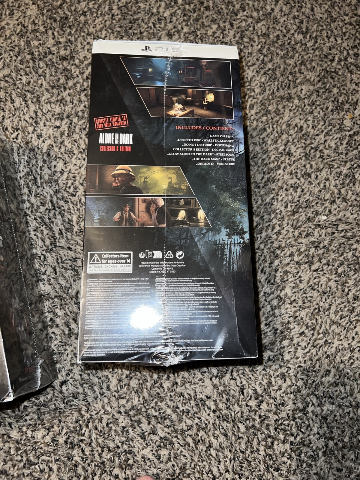 Alone in the Dark Collector’s Edition – Ps5 X 1/5000 in-hand