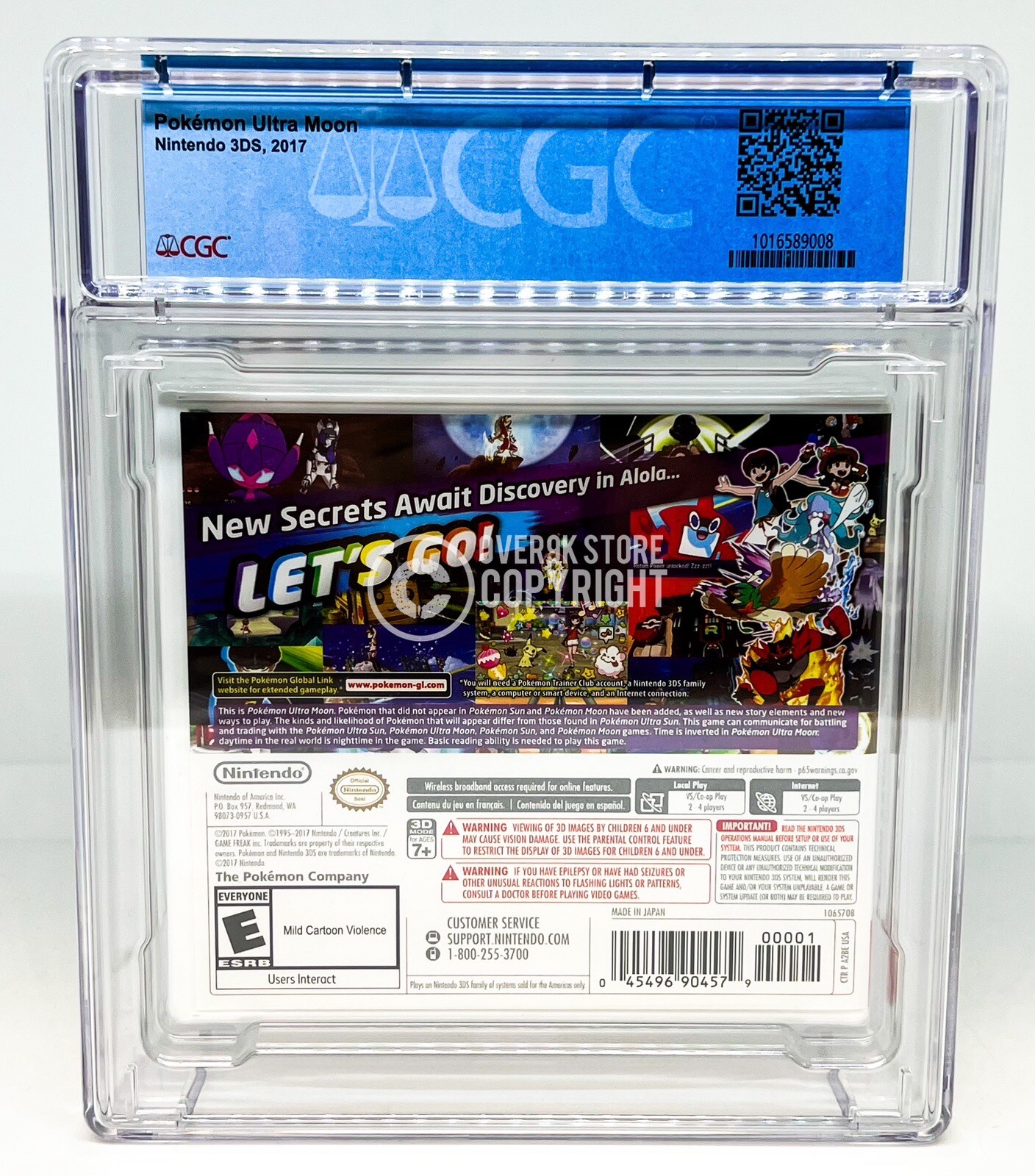 Pokémon Ultra Moon – Nintendo 3DS – CGC 9.8 A++ Sealed Graded Not VGA | WATA #01