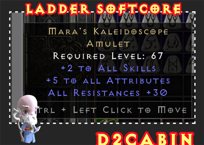 Diablo 2 D2R SC💥Ladder💥Mara/Mara’s Kaleidoscope💥PC/SWITCH/PS