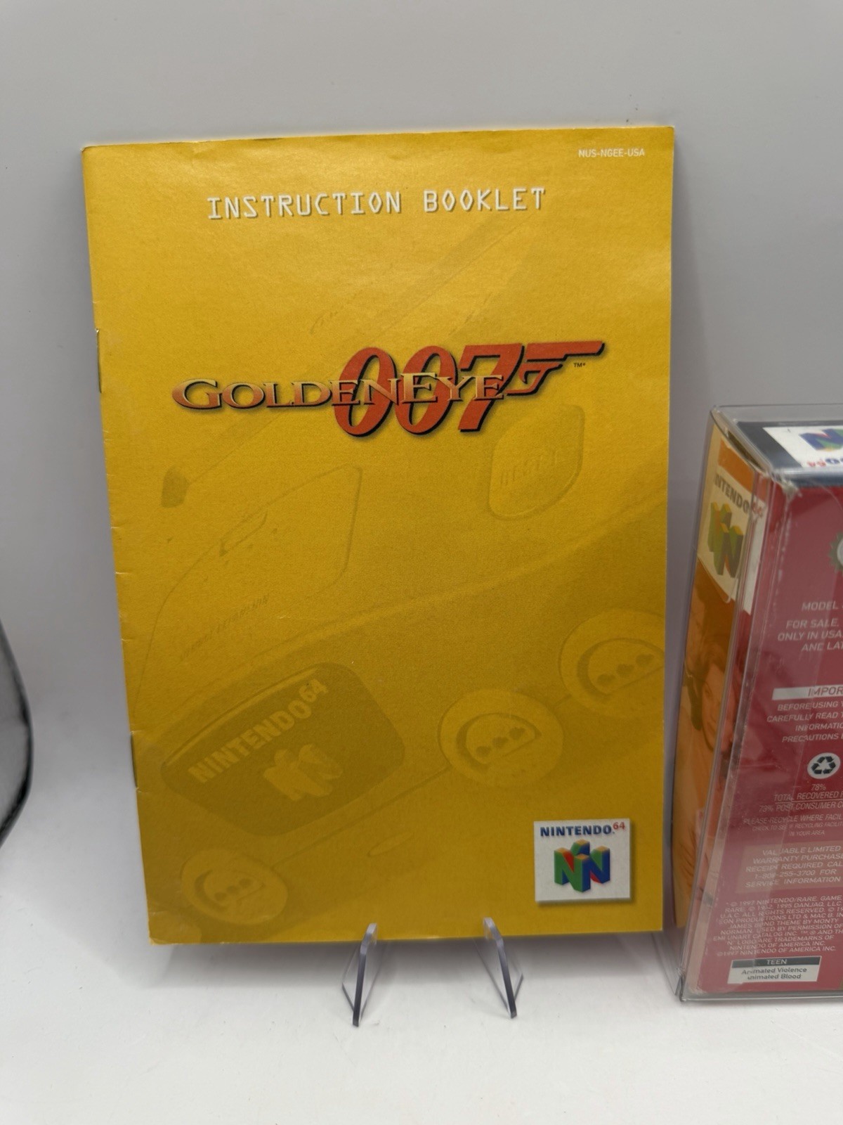 Goldeneye 007 (Nintendo 64, N64, Complete, Authentic, & Tested) Fast Shipping