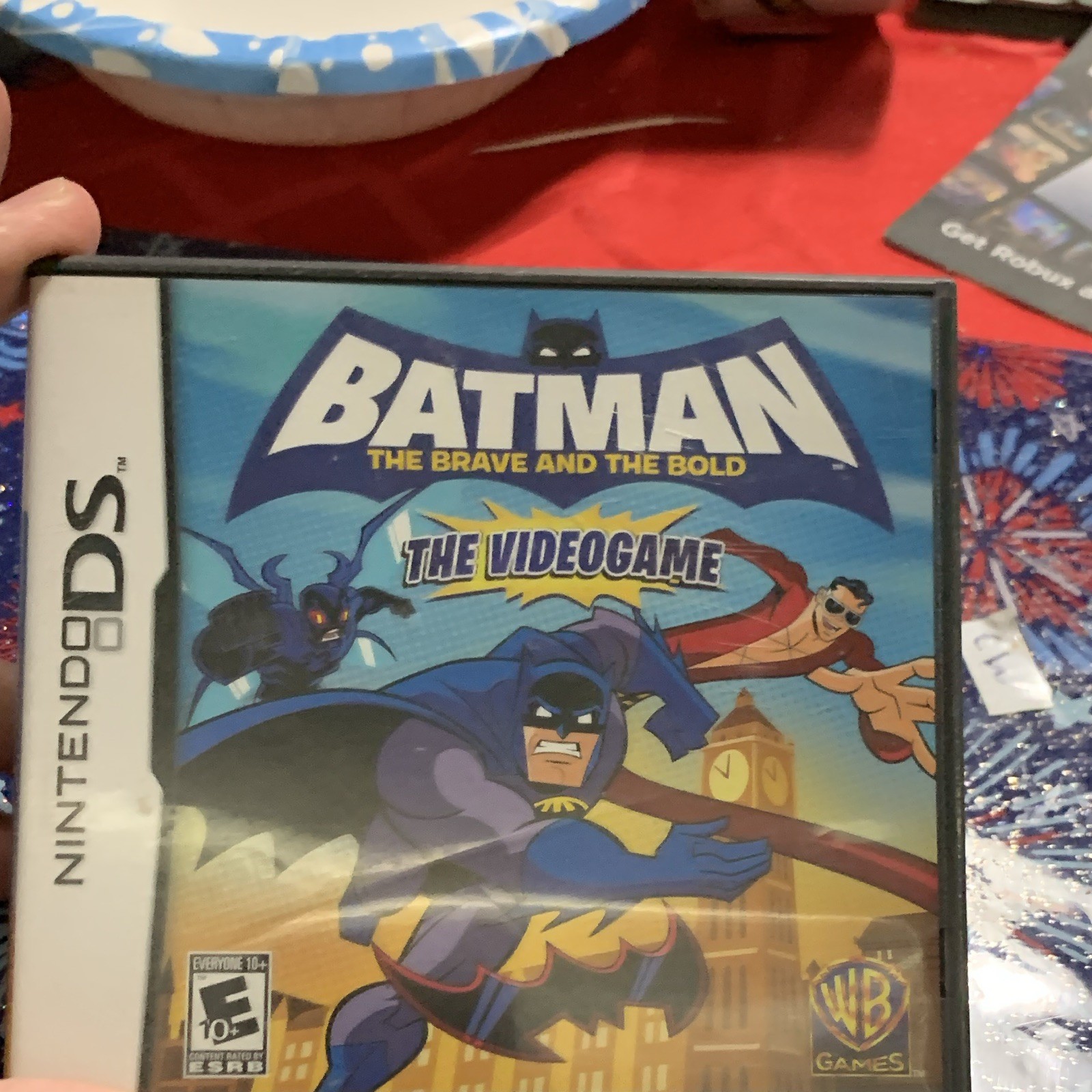 WB Games Batman: Brave and the Bold Videogame Nintendo DS w/ Case