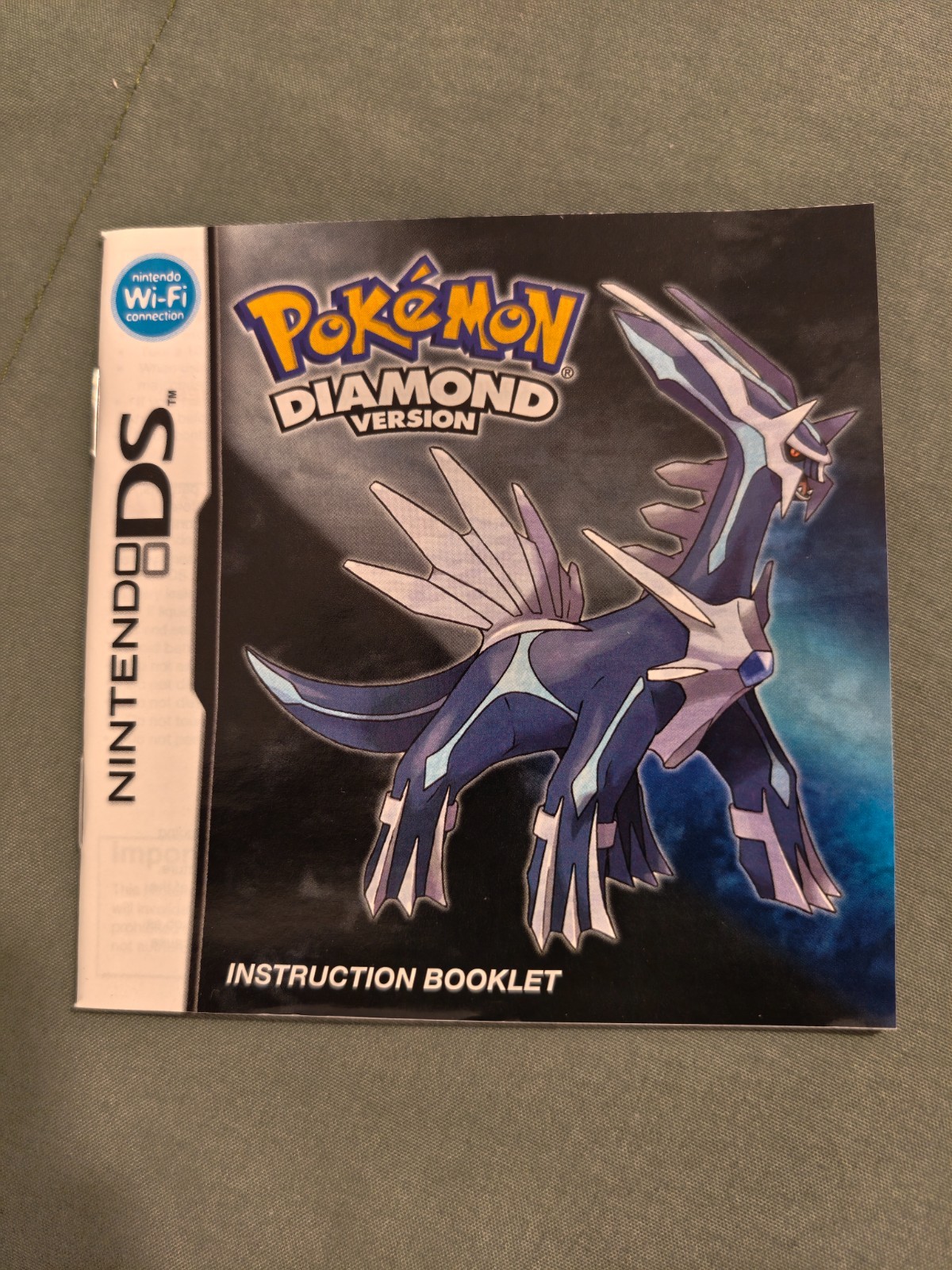 Pokemon Diamond – Nintendo DS – Authentic, Complete CIB, Tested
