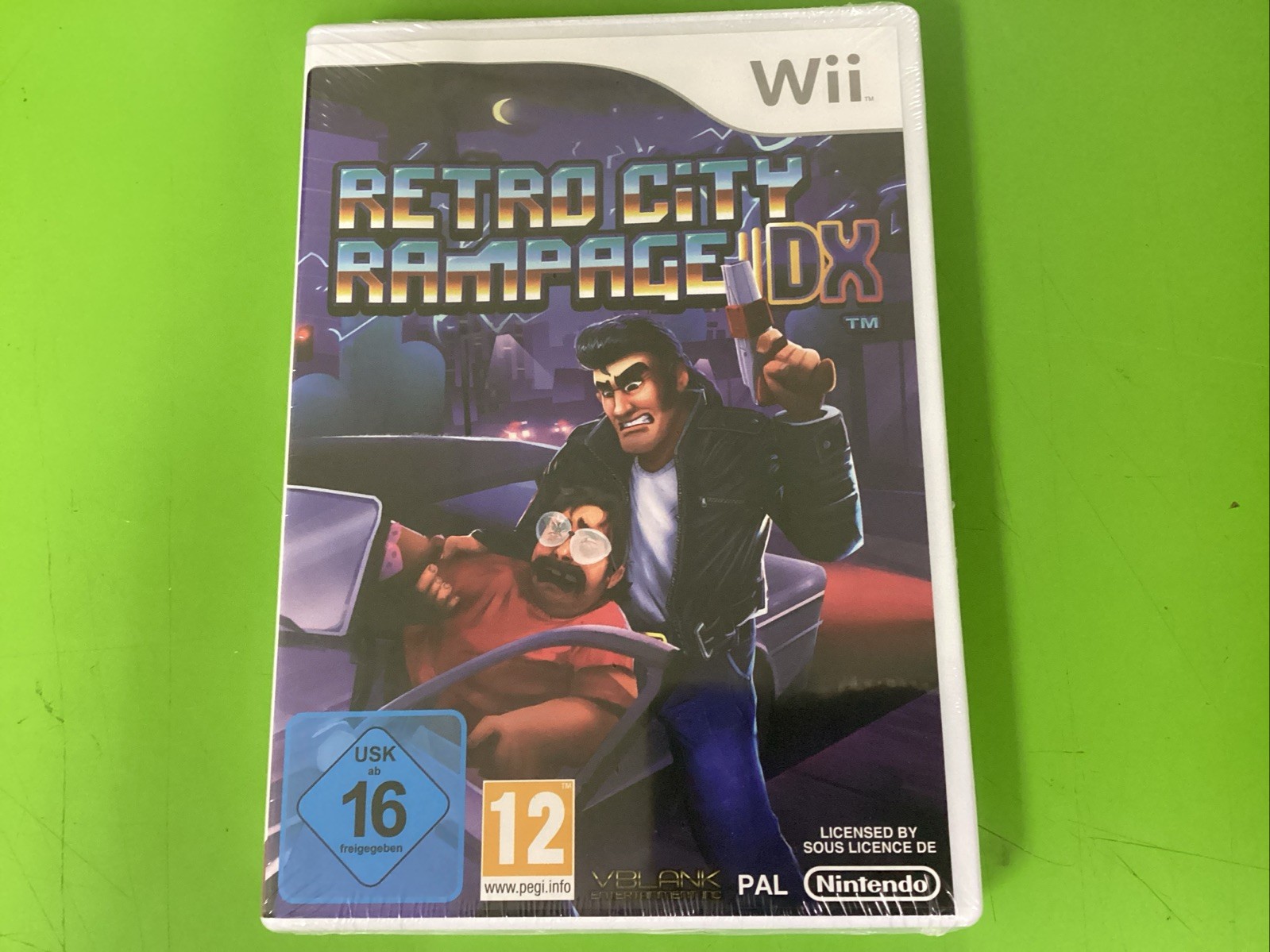 Retro City Rampage DX PAL IMPORT (Nintendo Wii, 2020) Brand New Factory Sealed