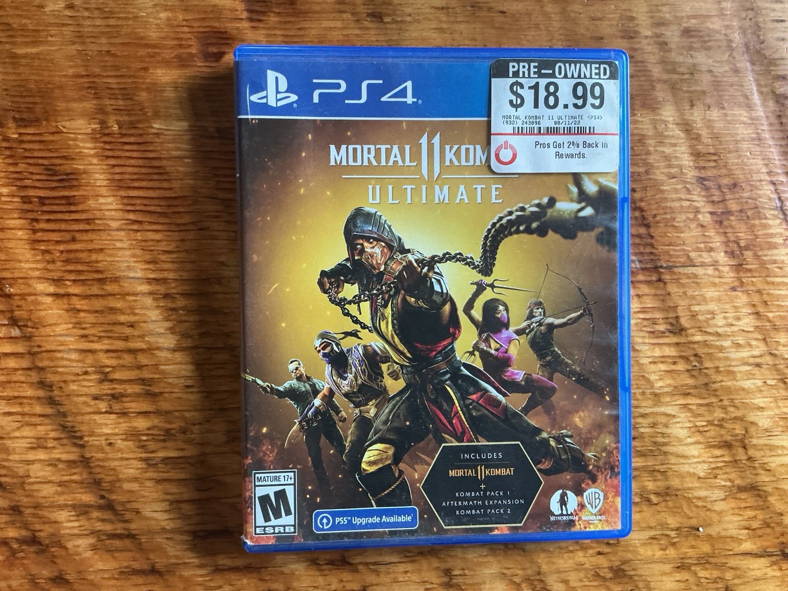 Mortal Kombat 11 Ultimate – Sony PlayStation 4 Complete, Tested