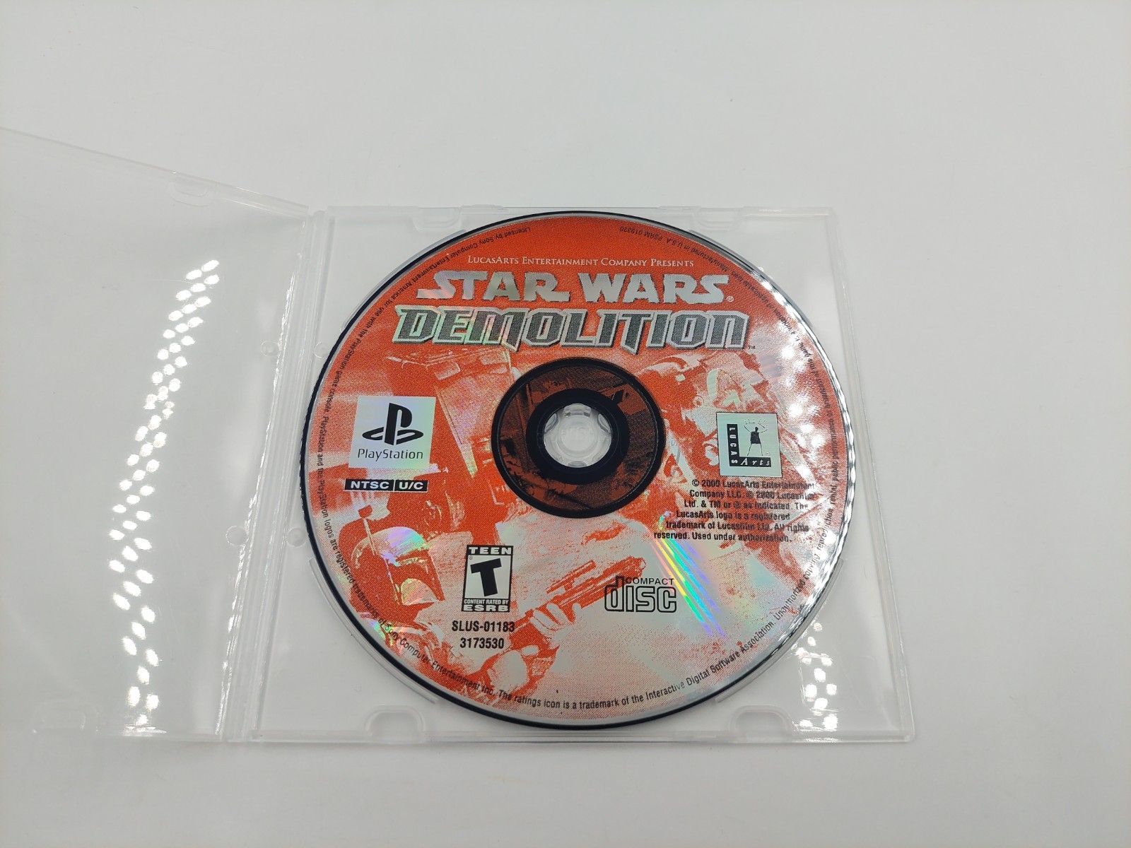 Star Wars: Demolition (Sony PlayStation 1, 2000) Disc Only (250211)