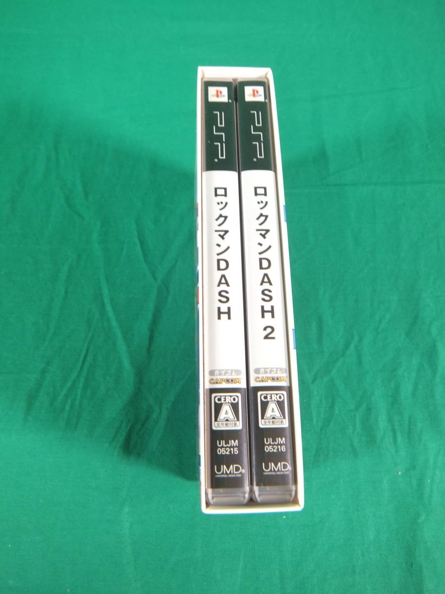 Rockman DASH 1 + 2 Value Pack PSP Mega Man Legends NTSC-J used from Japan 37
