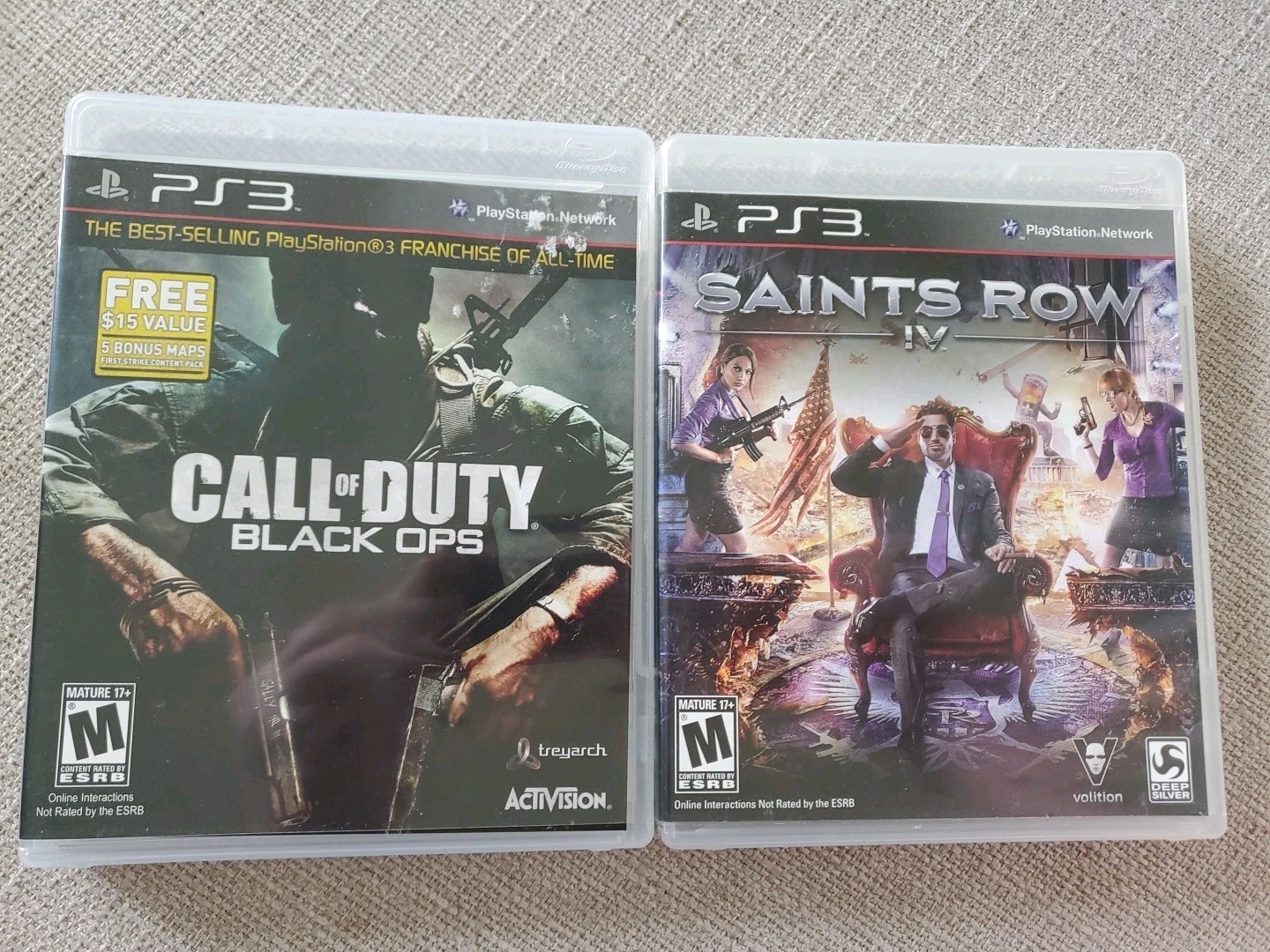 Playstation 3 FPS Games Lot (CIB)