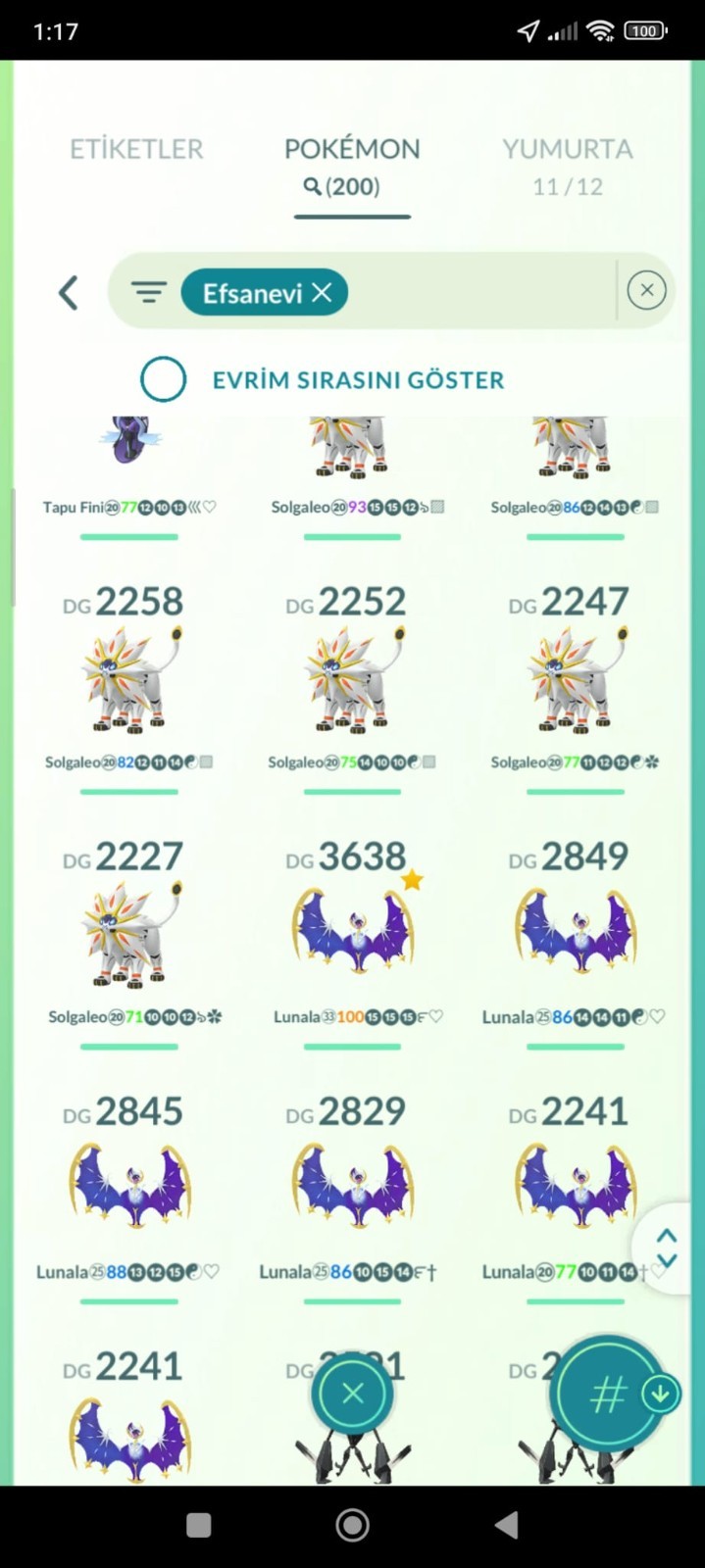 Pokémon Go level 72 lvl – 2016