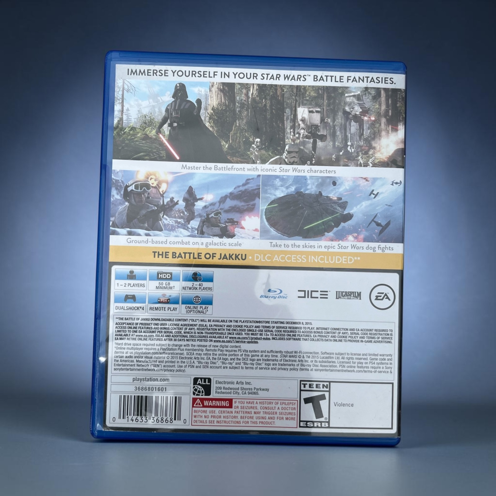 Star Wars Battlefront PS4 Game Complete In Case PlayStation 4